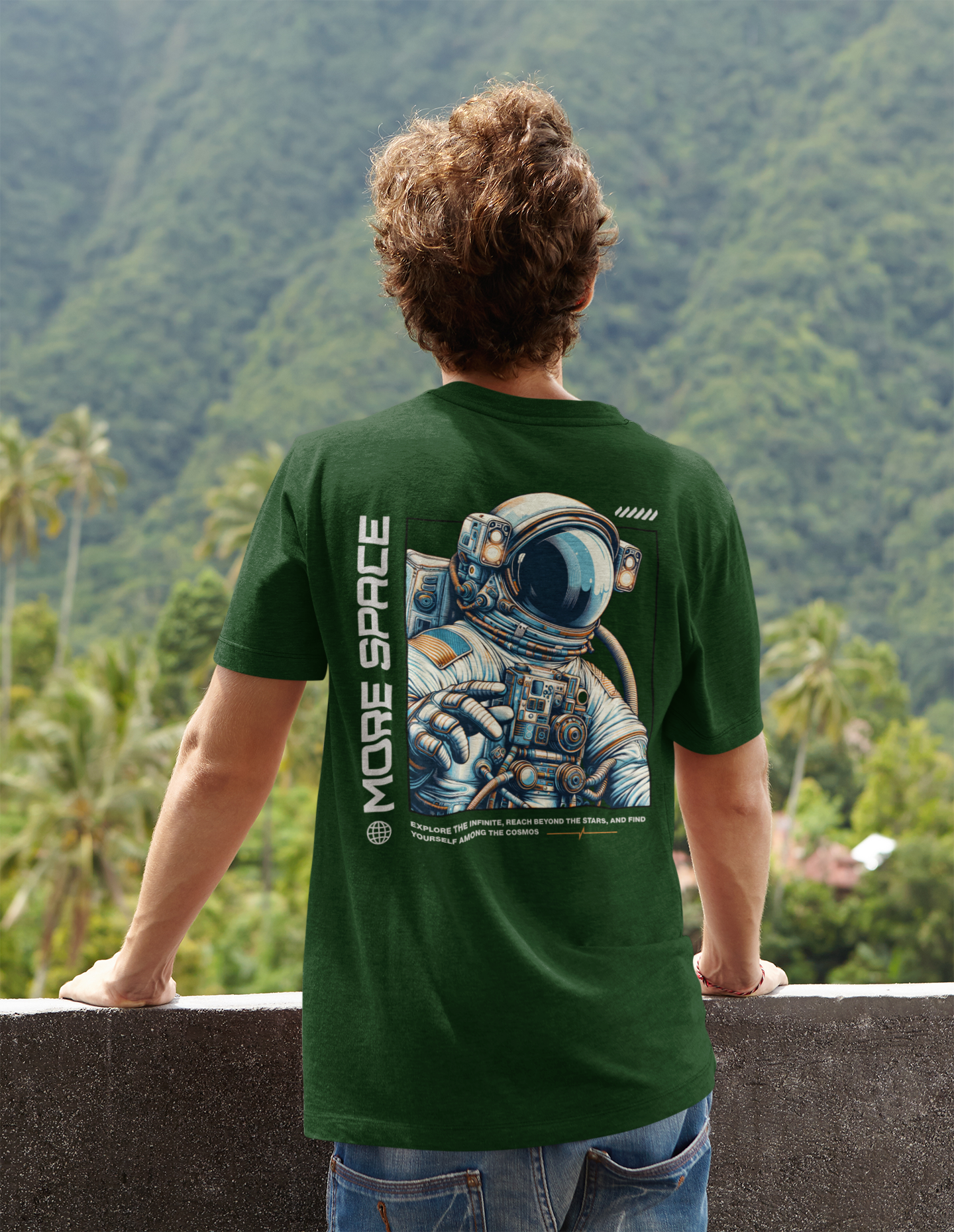 Astronaut Space T-Shirt