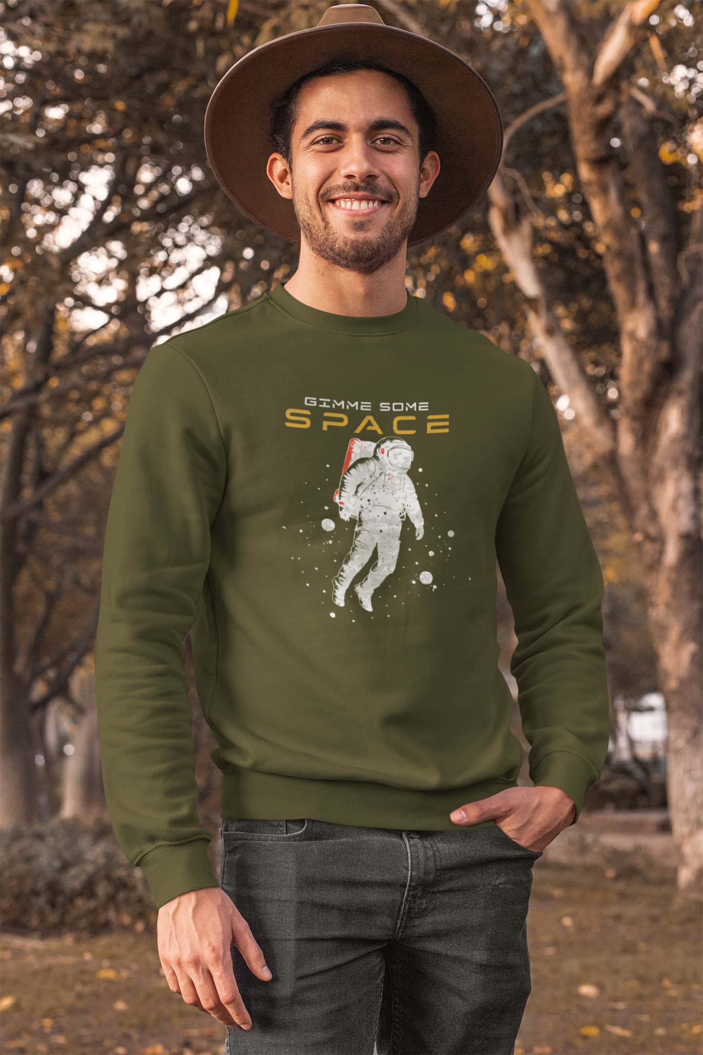 Gimme Some Space Astronaut Unisex Sweatshirt