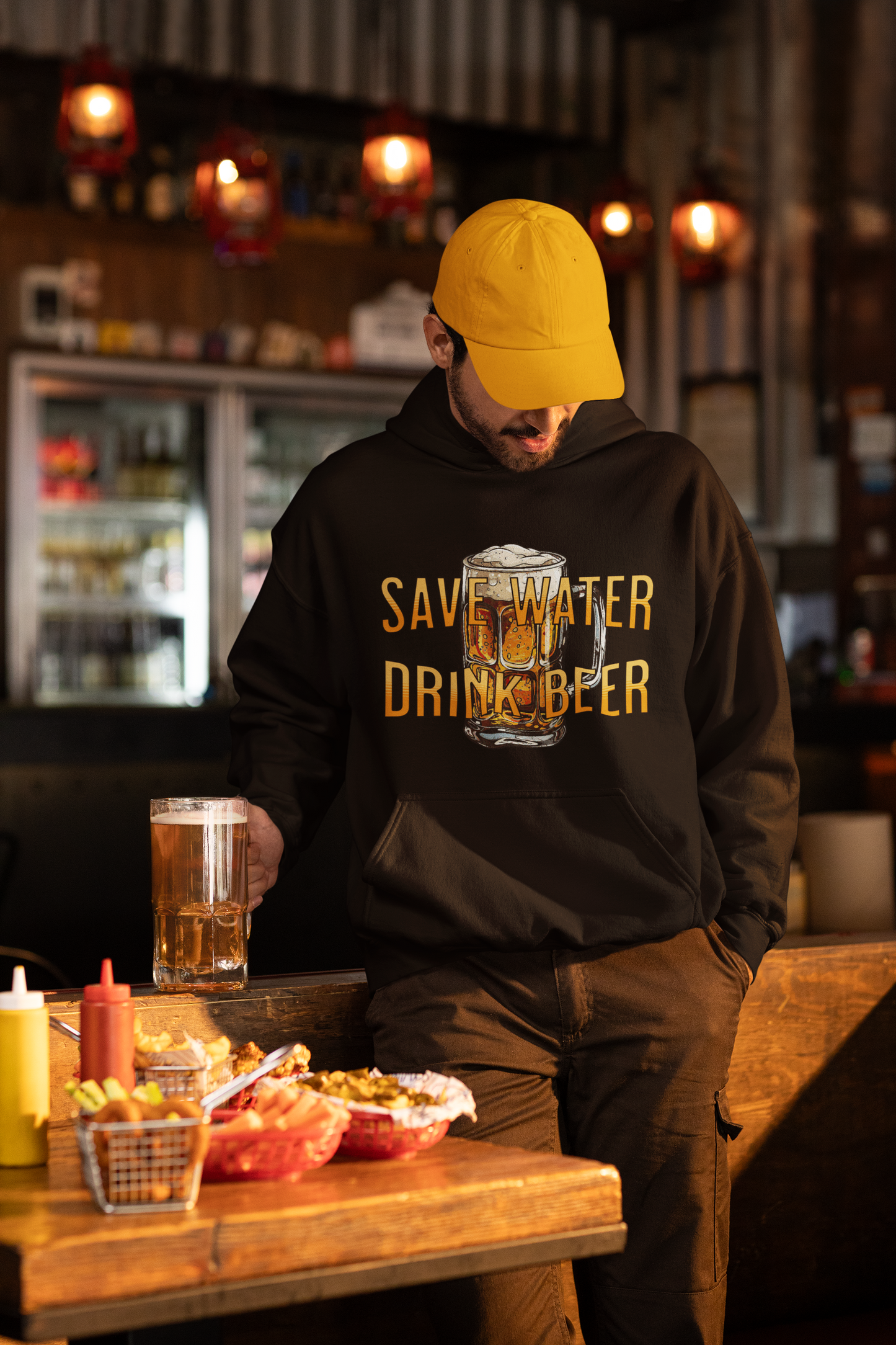 Save Water Drink Beer Unisex Hoodie