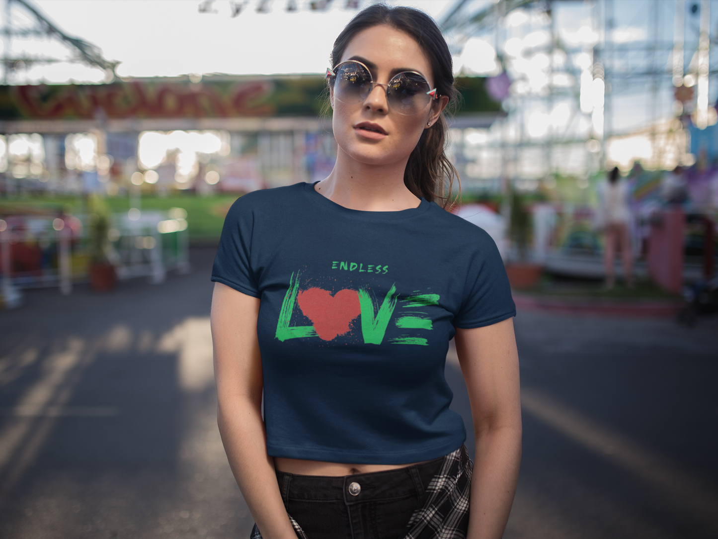 Endless Love - Women's Crop Top