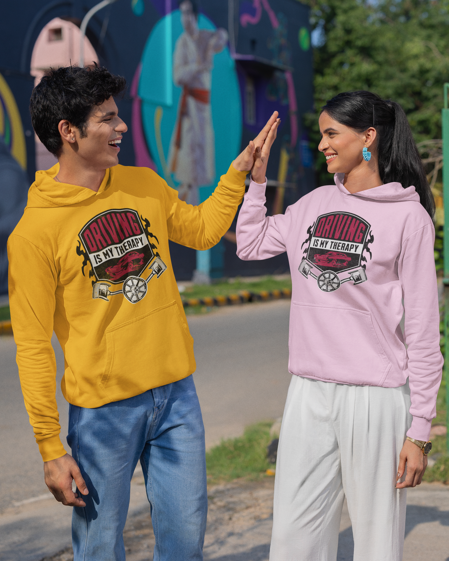 Driving Is My Therapy Unisex Hoodie