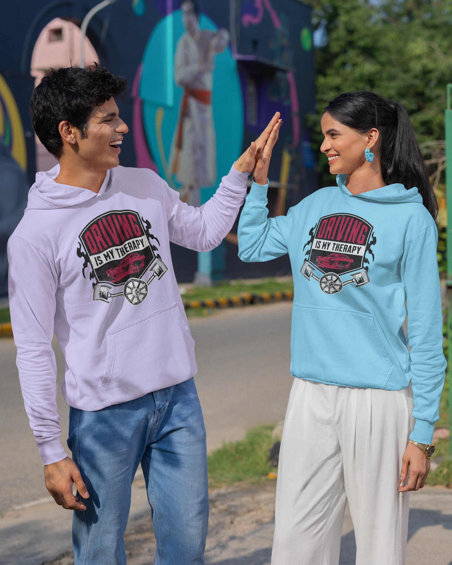 Driving Is My Therapy Unisex Hoodie