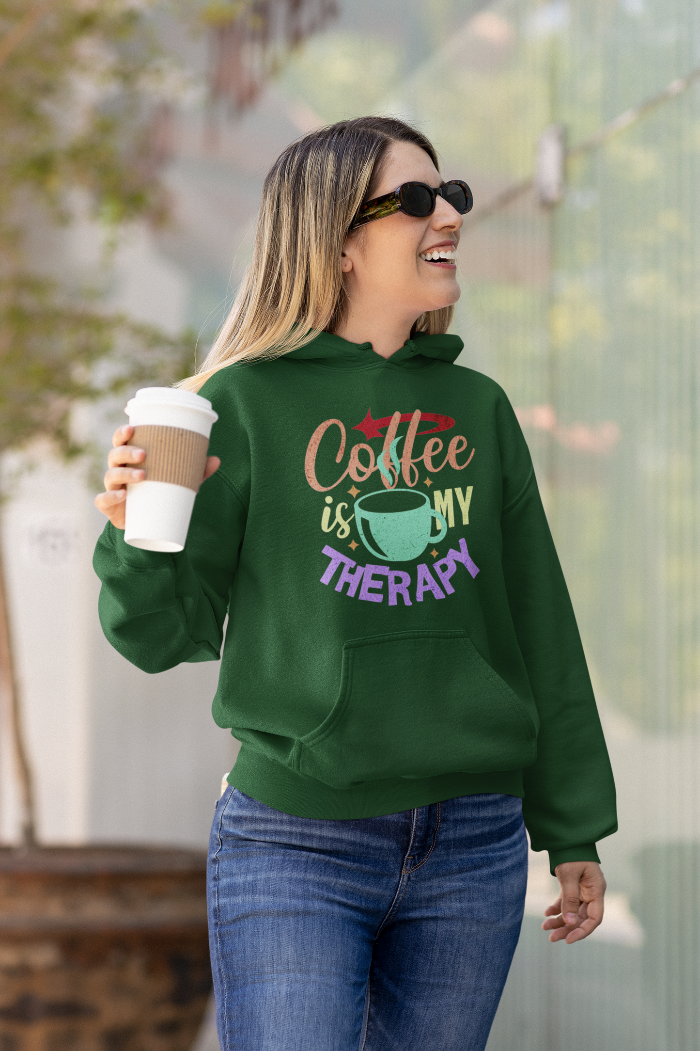 Coffee is My Therapy Unisex hoodie