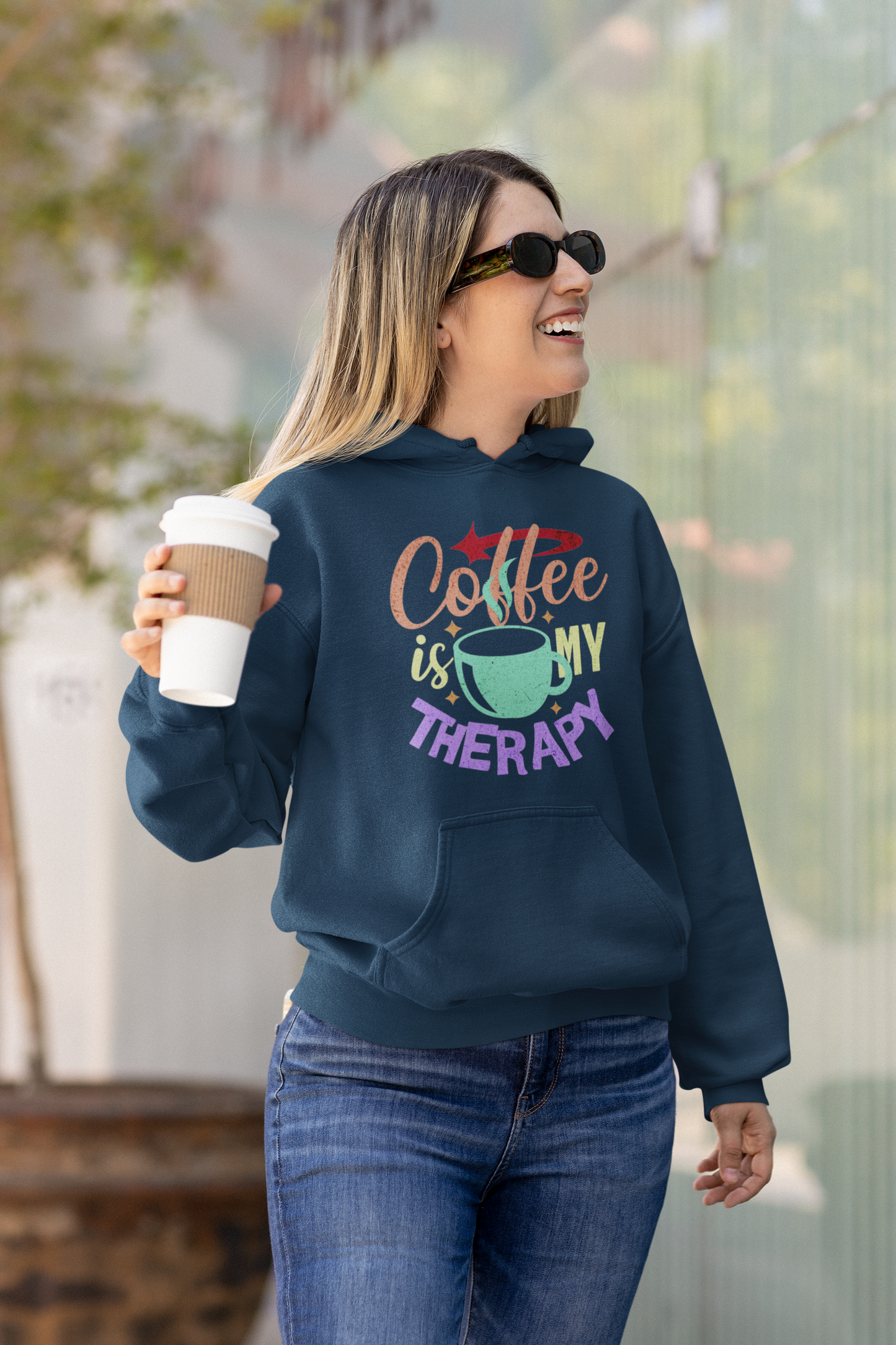 Coffee is My Therapy Unisex hoodie