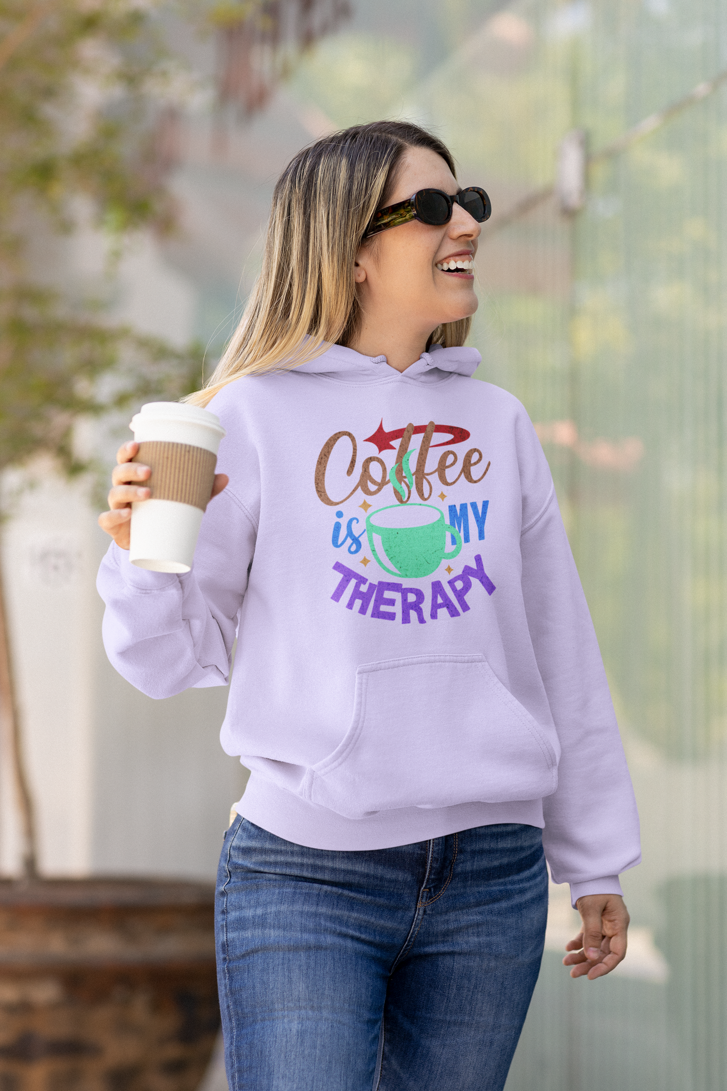 Coffee is My Therapy Unisex hoodie