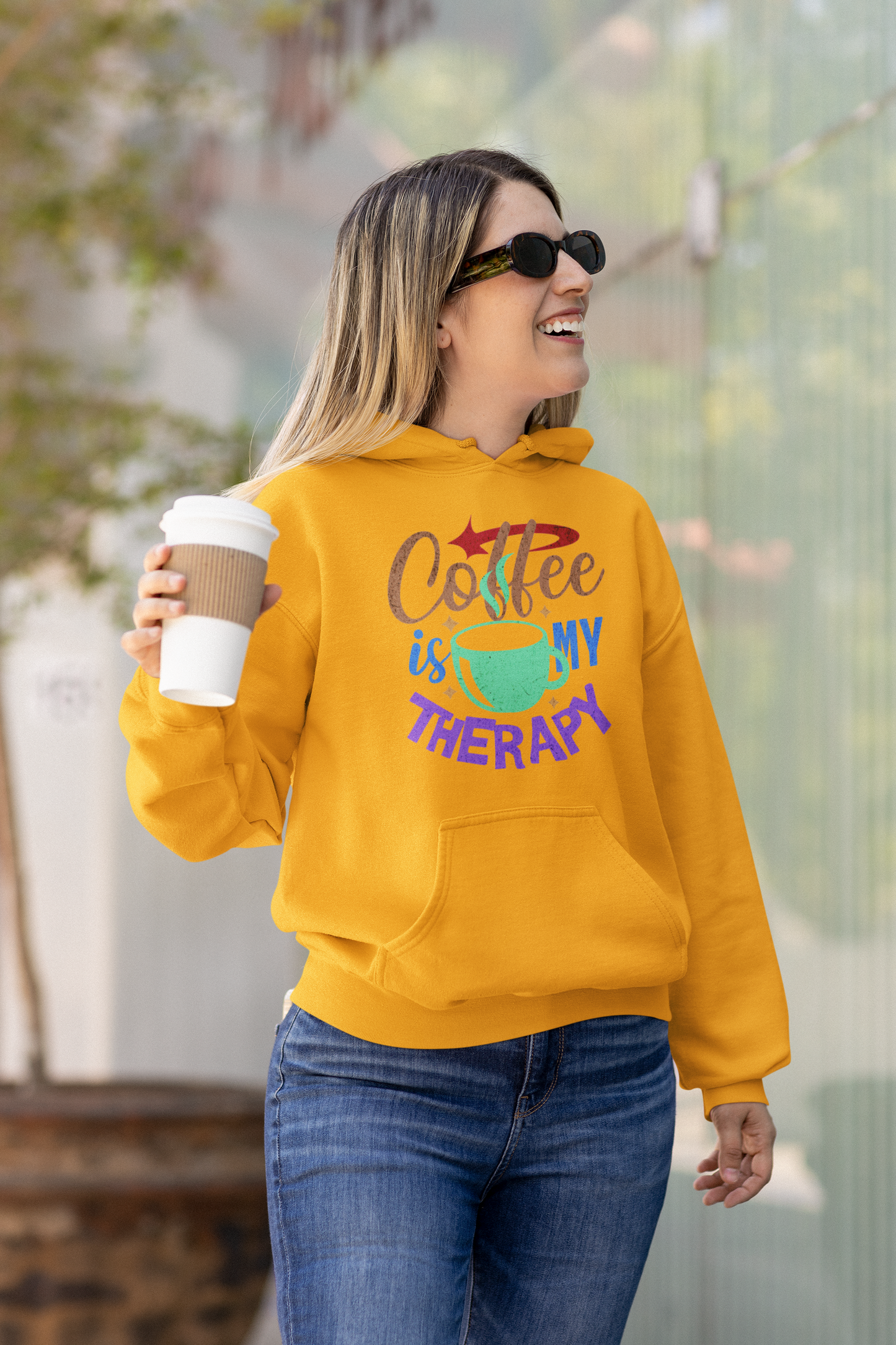 Coffee is My Therapy Unisex hoodie