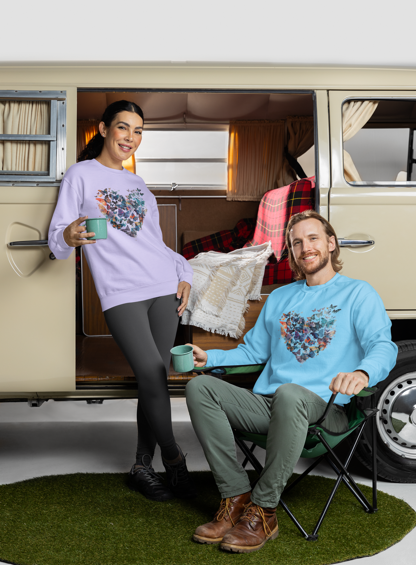 Butterfly Heart Unisex Sweatshirt