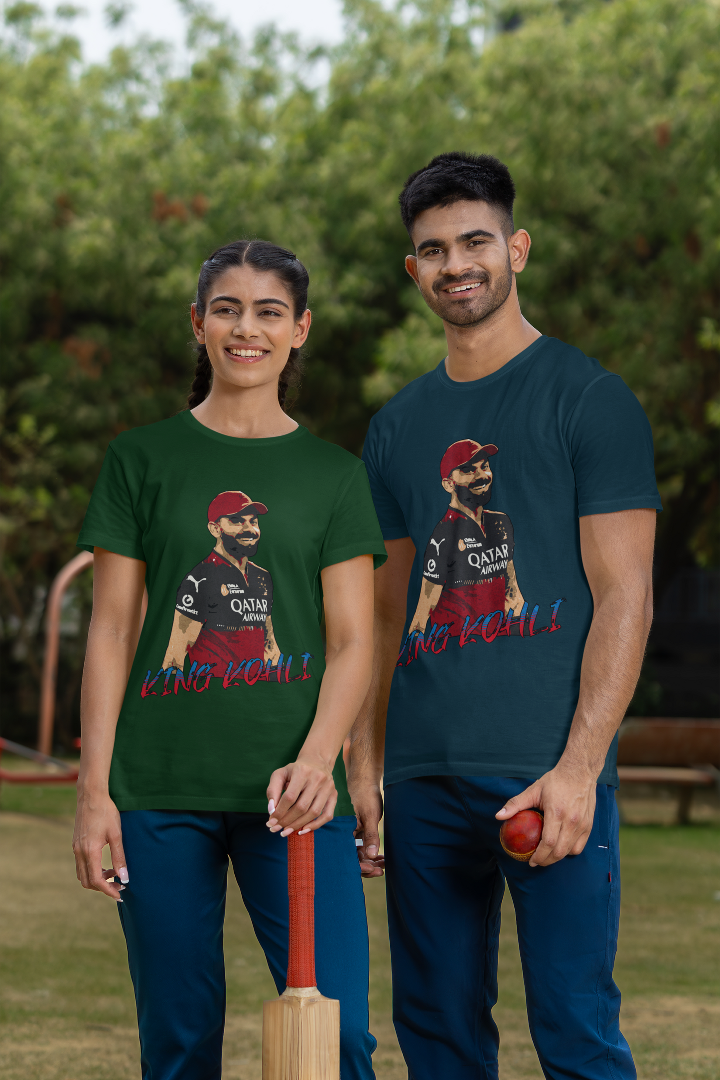 King Kohli RCB Supporter Tee