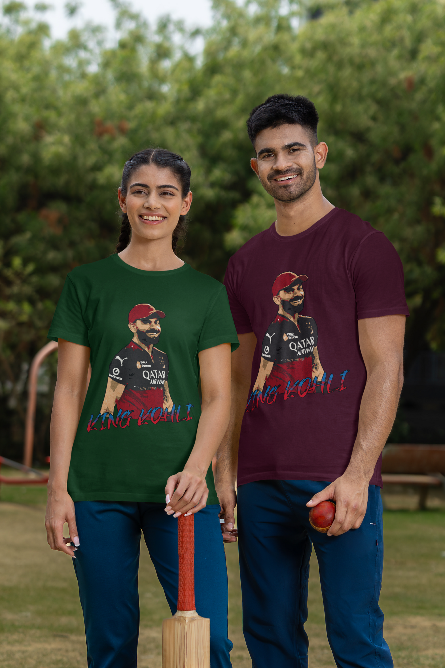 King Kohli RCB Supporter Tee