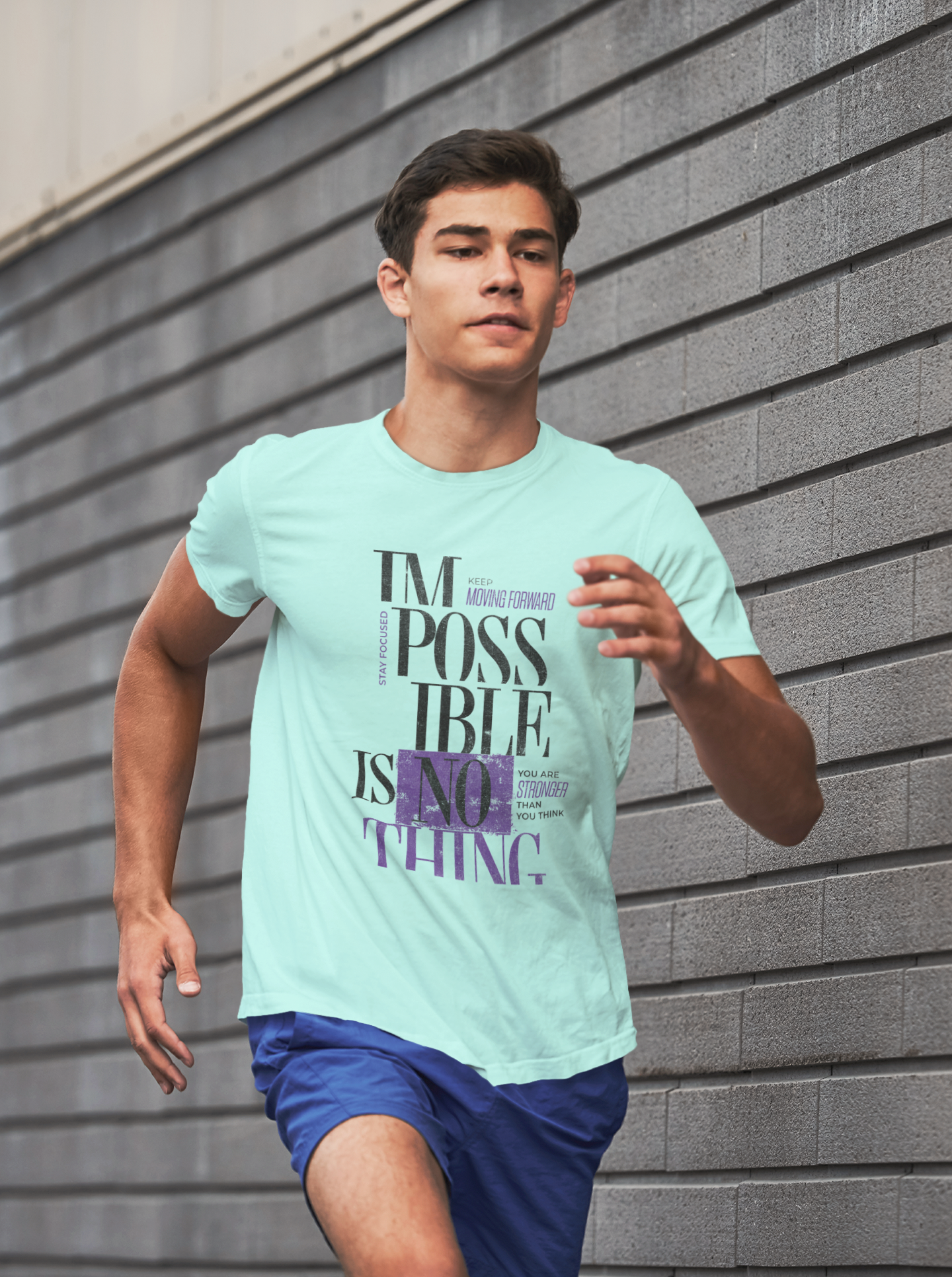Impossible Is Nothing Classic Men's Graphic T-Shirt