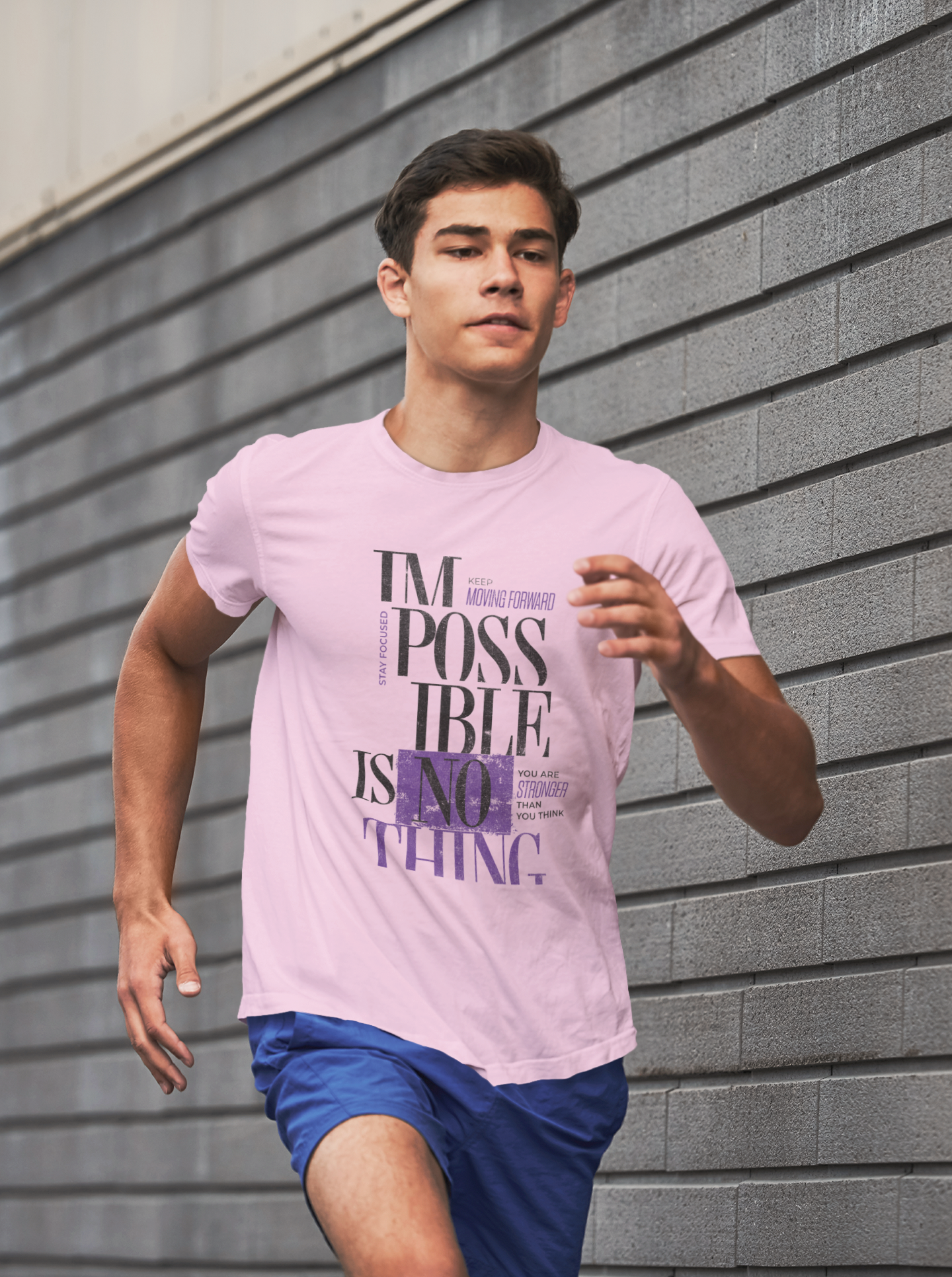 Impossible Is Nothing Classic Men's Graphic T-Shirt