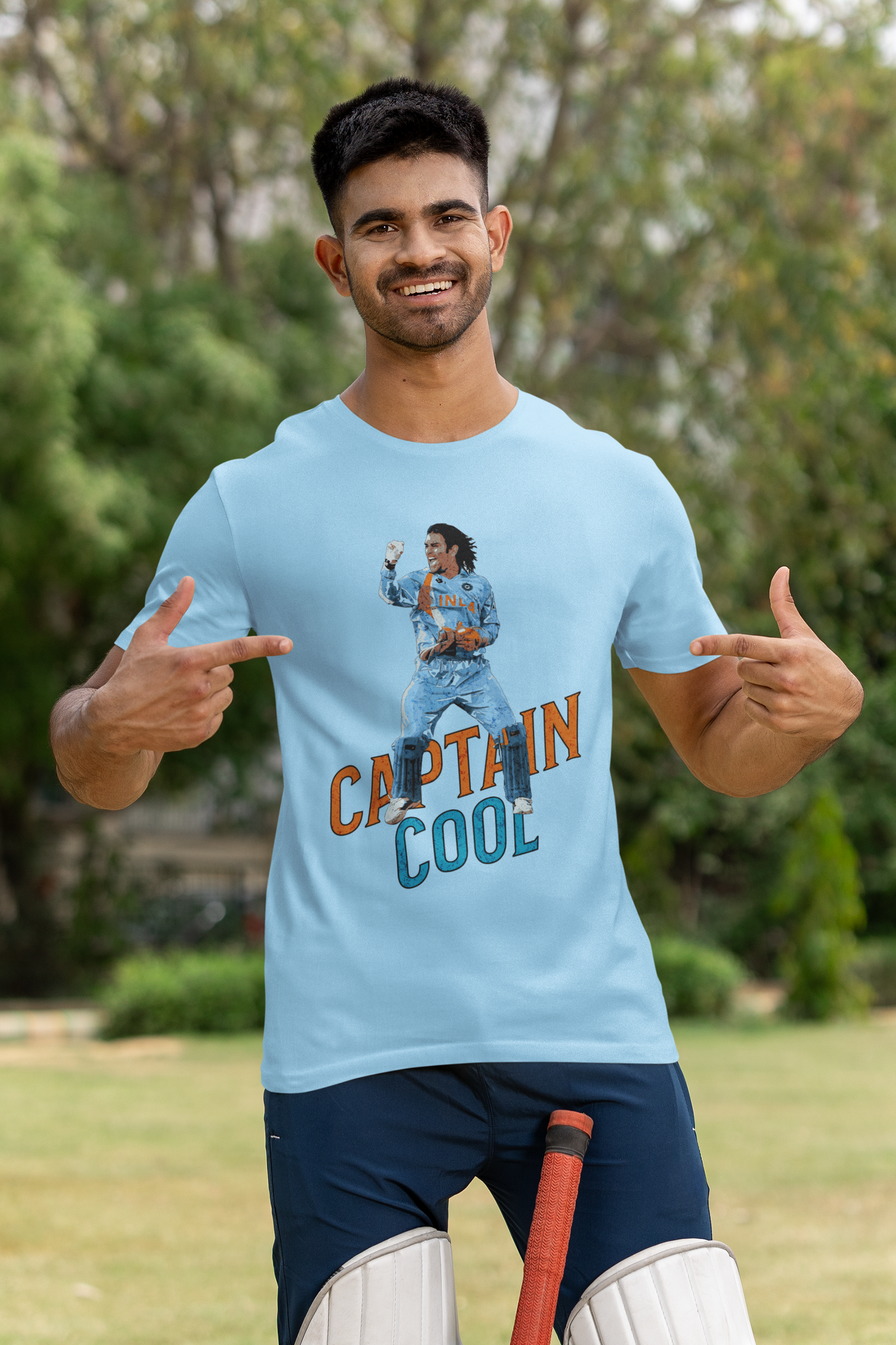Captain Cool MS Dhoni Unisex Graphic T-Shirt