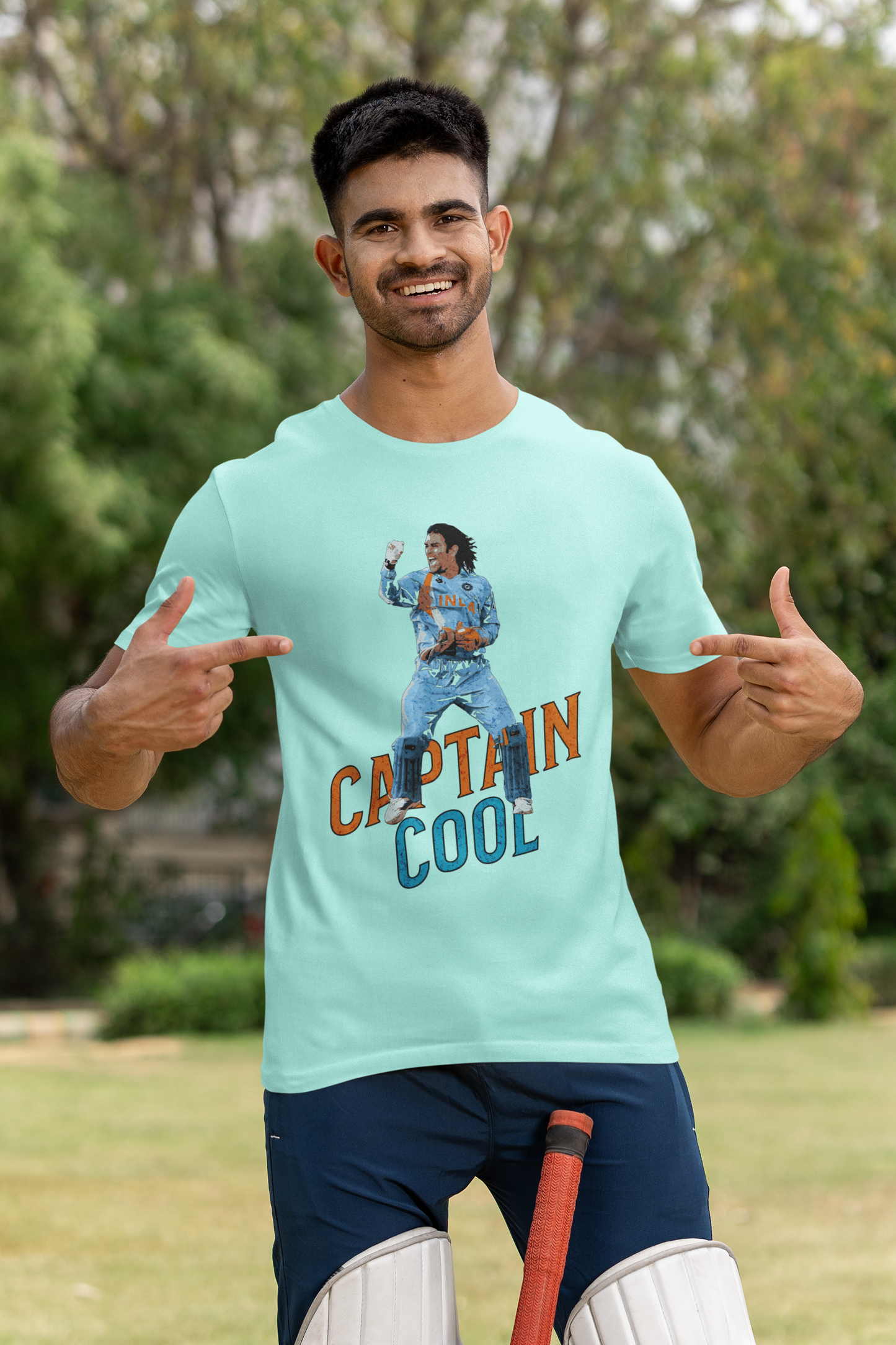 Captain Cool MS Dhoni Unisex Graphic T-Shirt