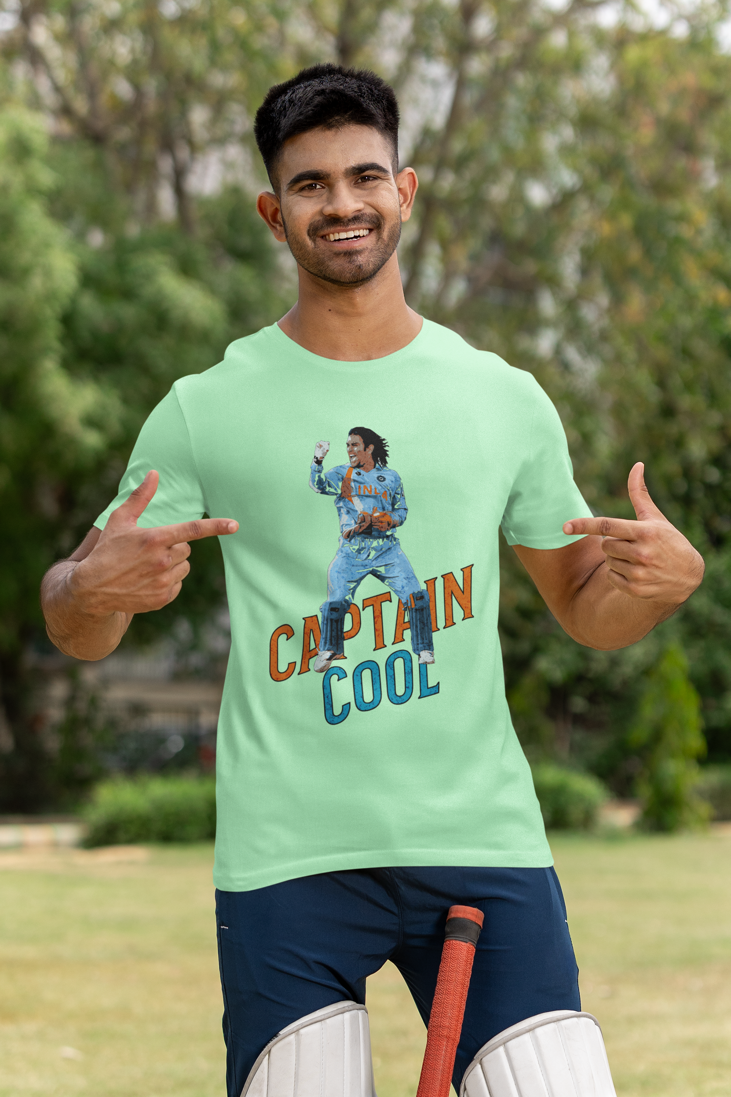 Captain Cool MS Dhoni Unisex Graphic T-Shirt