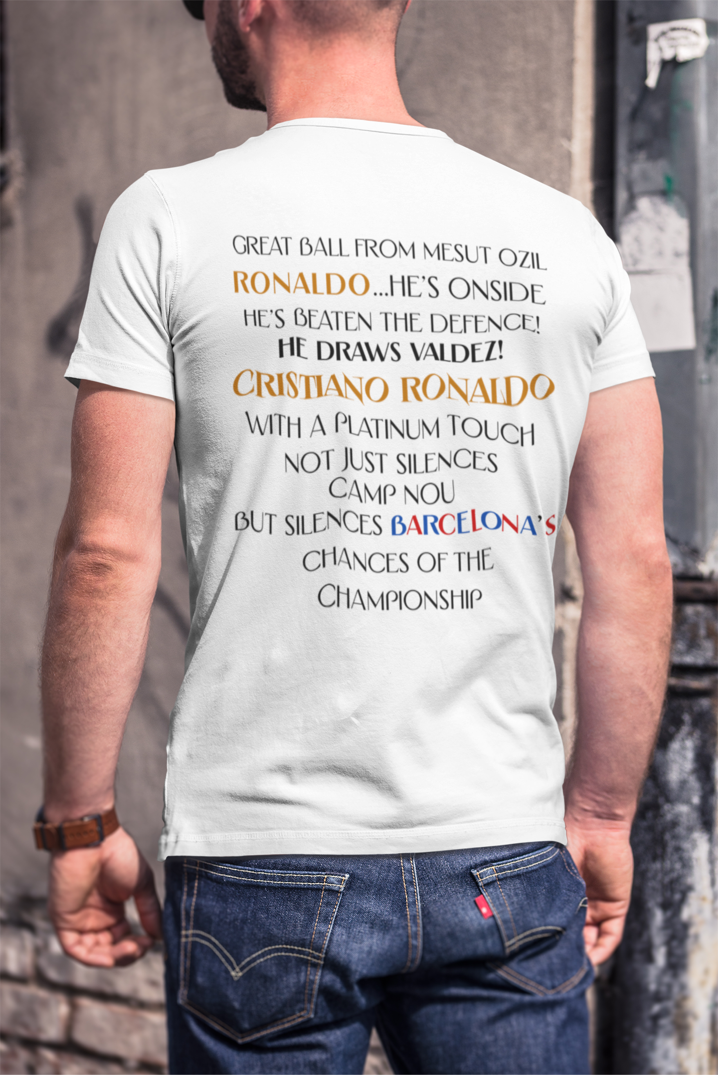 Ronaldo Calma Celebration Unisex T-Shirt