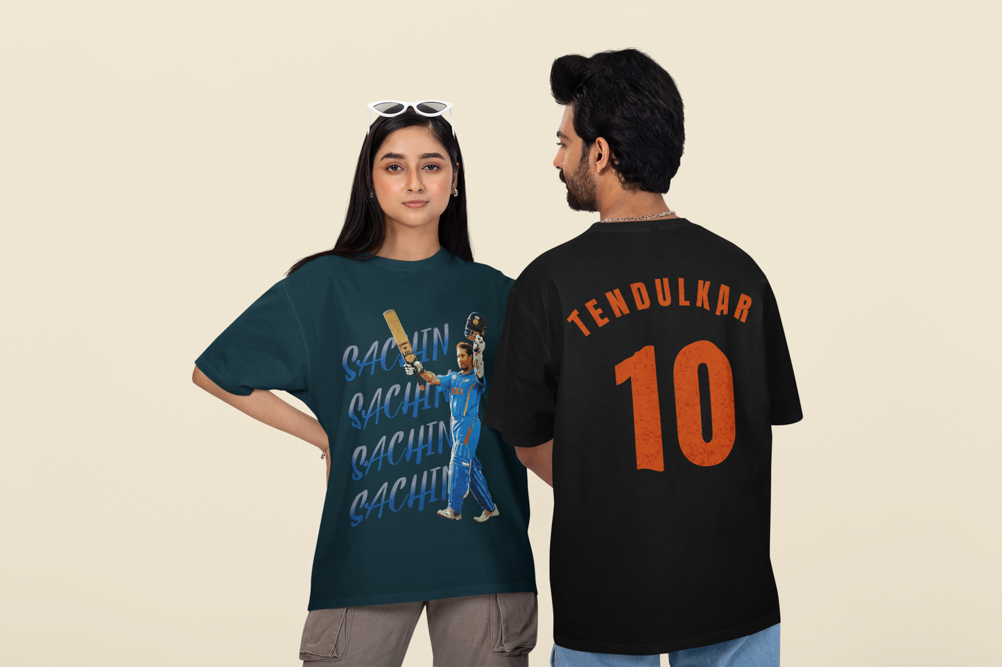 Unisex Oversized Sachin Tendulkar Tshirt