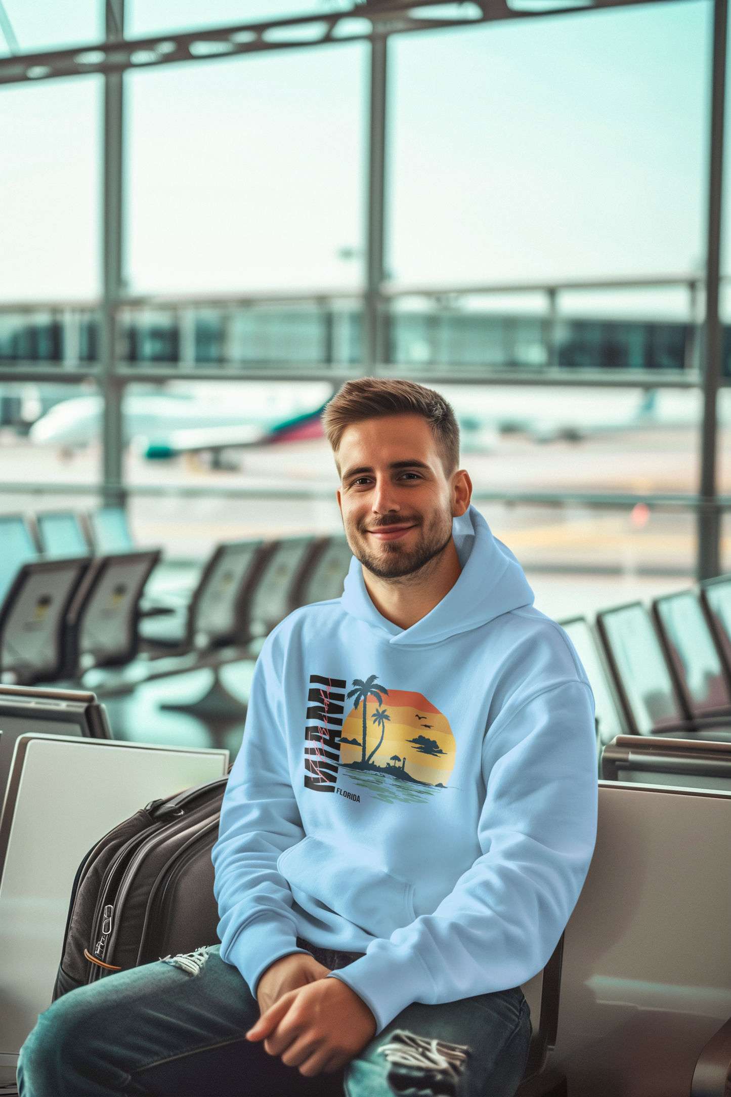 Unisex Miami Beach Hoodie