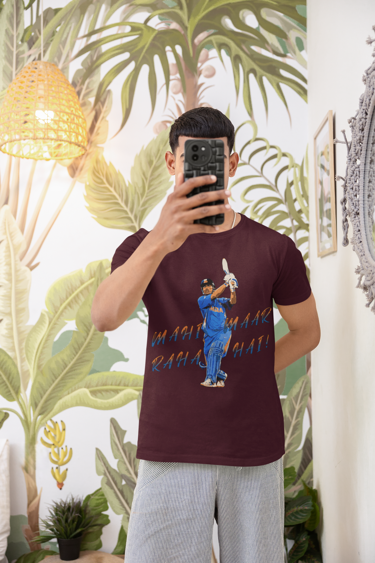Dhoni WC 2011 Winning Shot unisex Tshirt