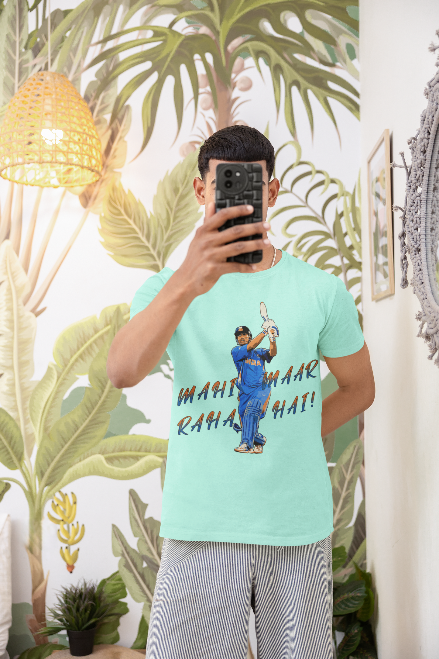 Dhoni WC 2011 Winning Shot Unisex Tshirt