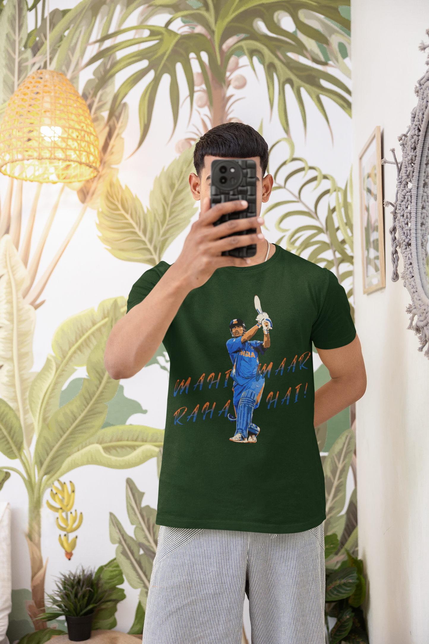 Dhoni WC 2011 Winning Shot unisex Tshirt