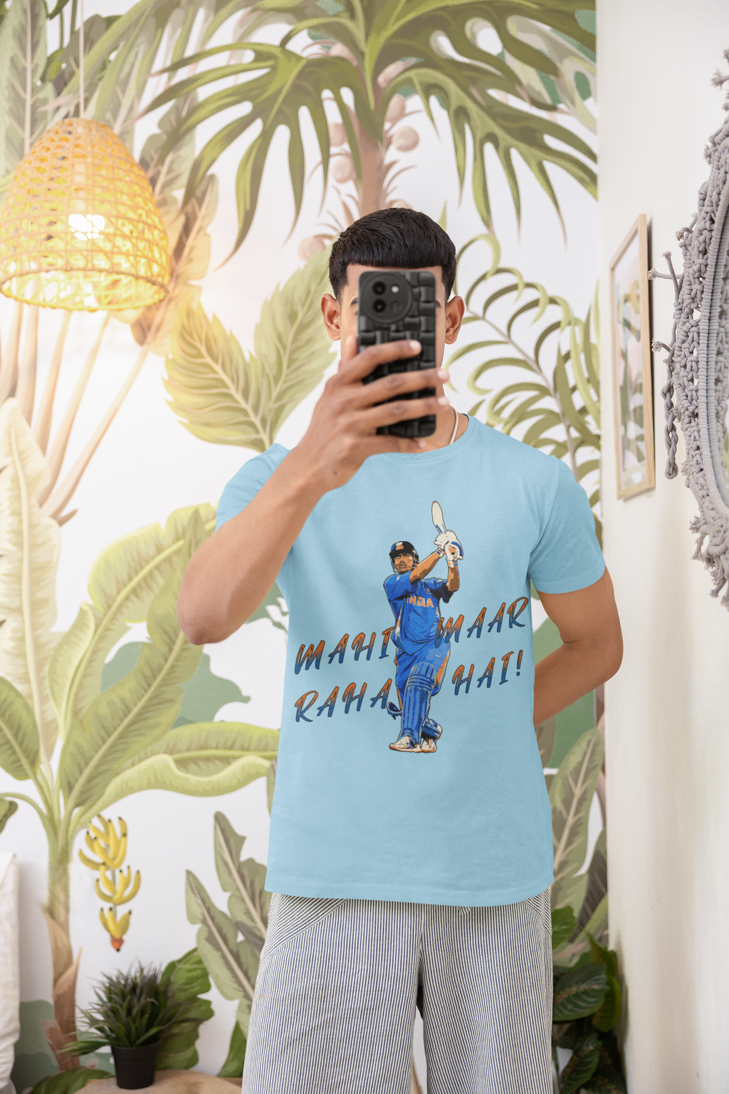 Dhoni WC 2011 Winning Shot Unisex Tshirt