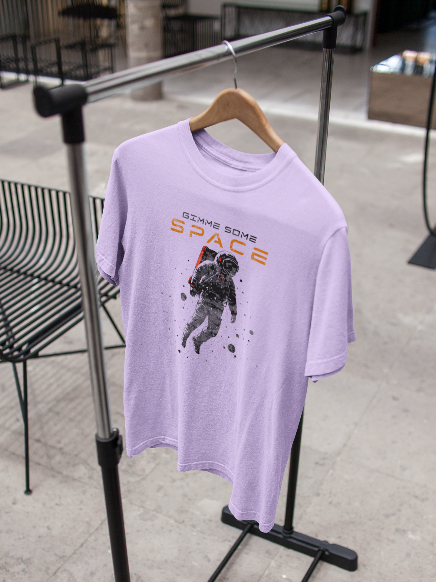 Astronaut 'Gimme Some Space' Graphic Men's T-Shirt