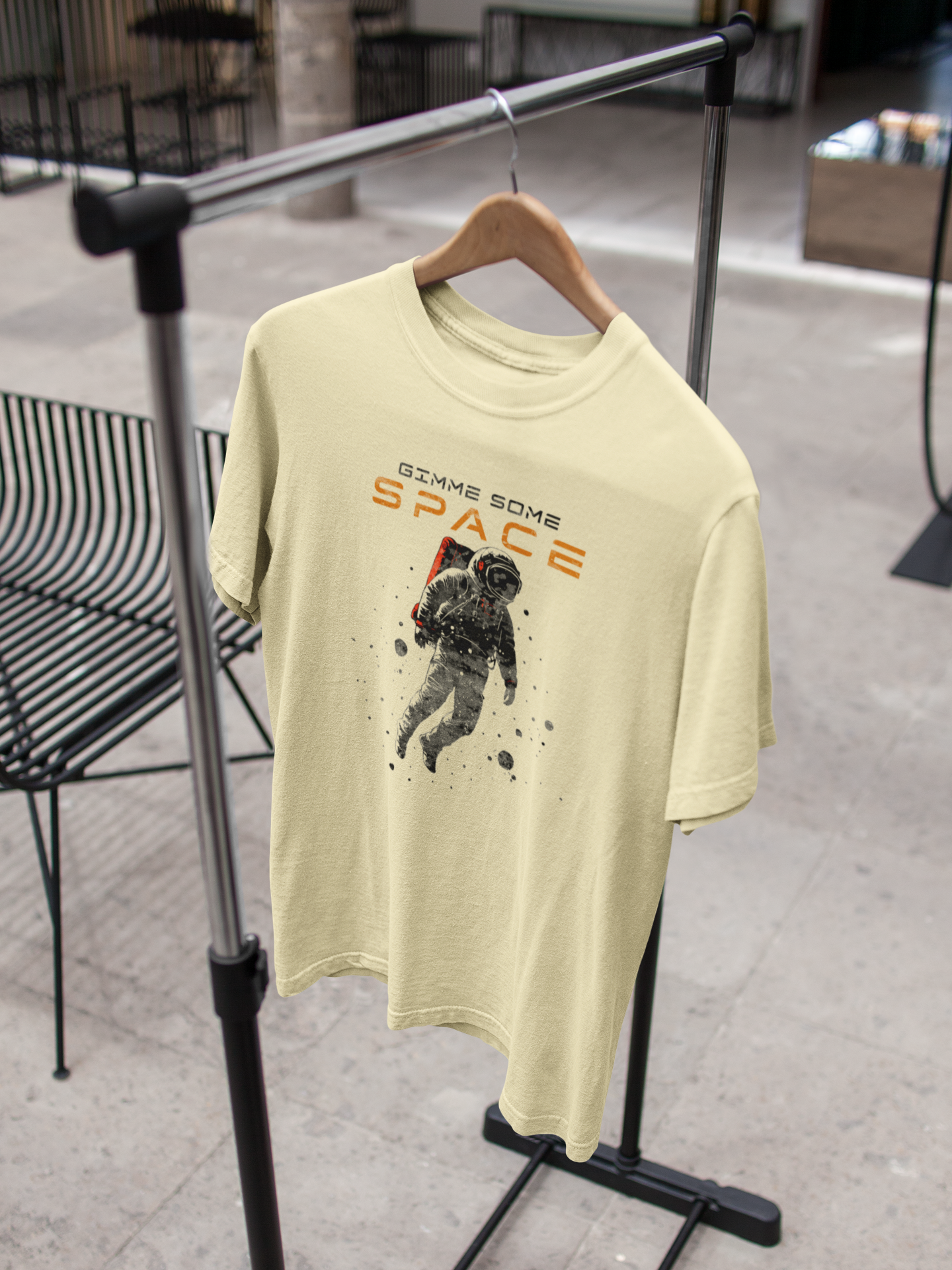 Astronaut 'Gimme Some Space' Graphic Men's T-Shirt