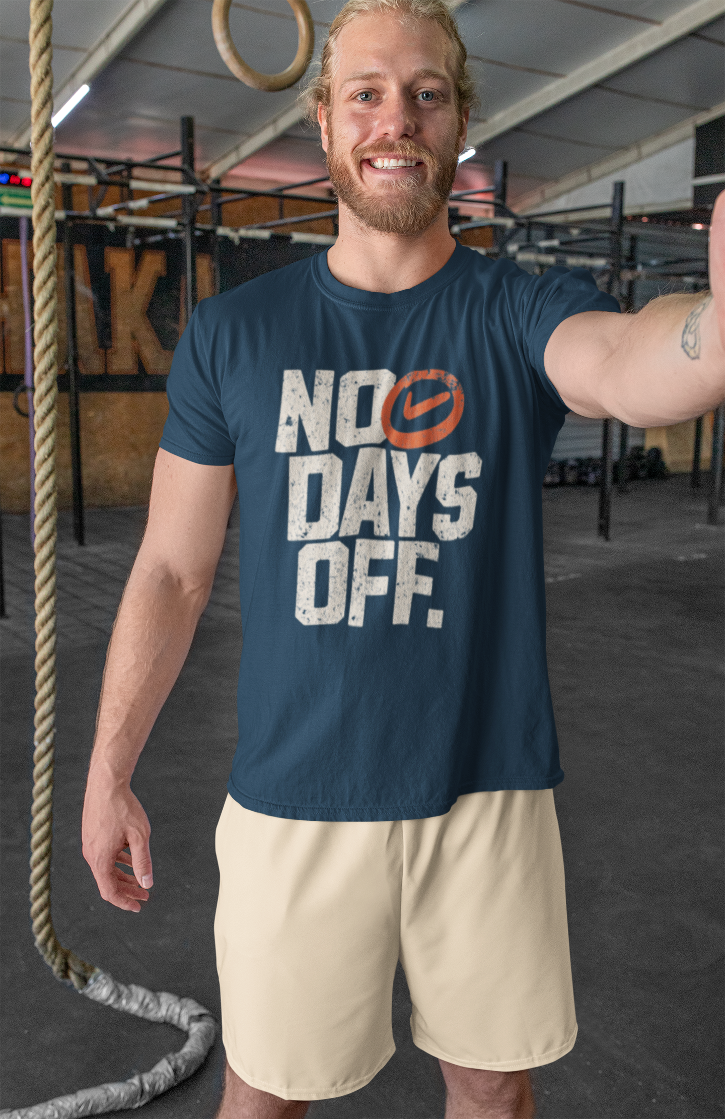No Days Off Men’s Fitness T-Shirt