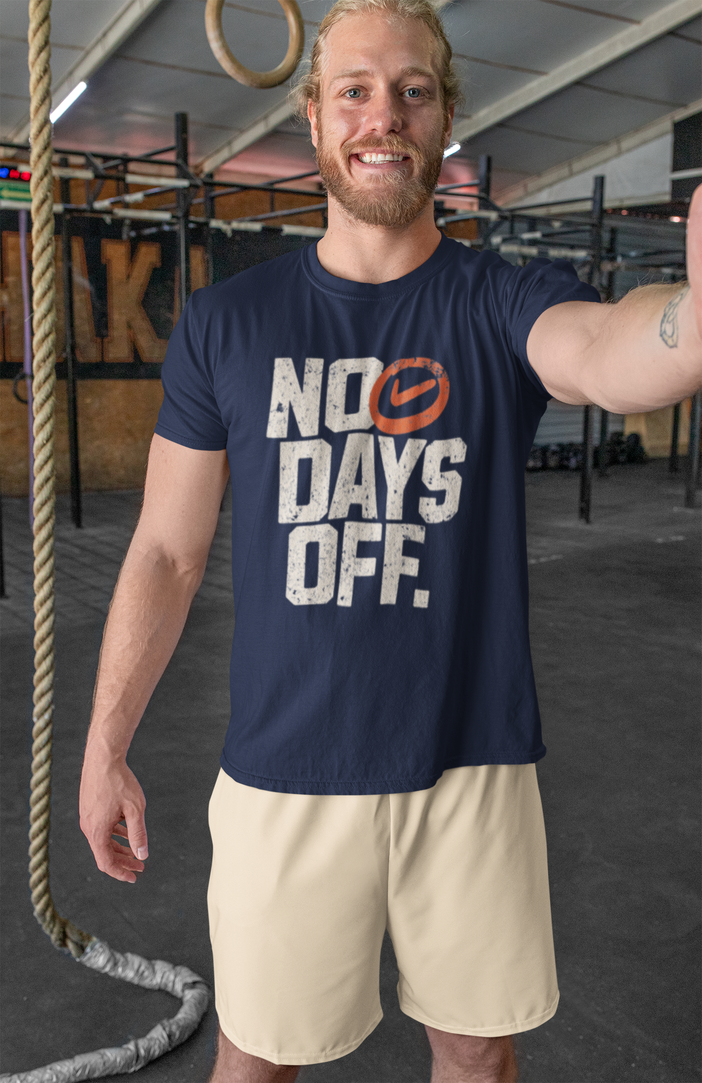 No Days Off Men’s Fitness T-Shirt