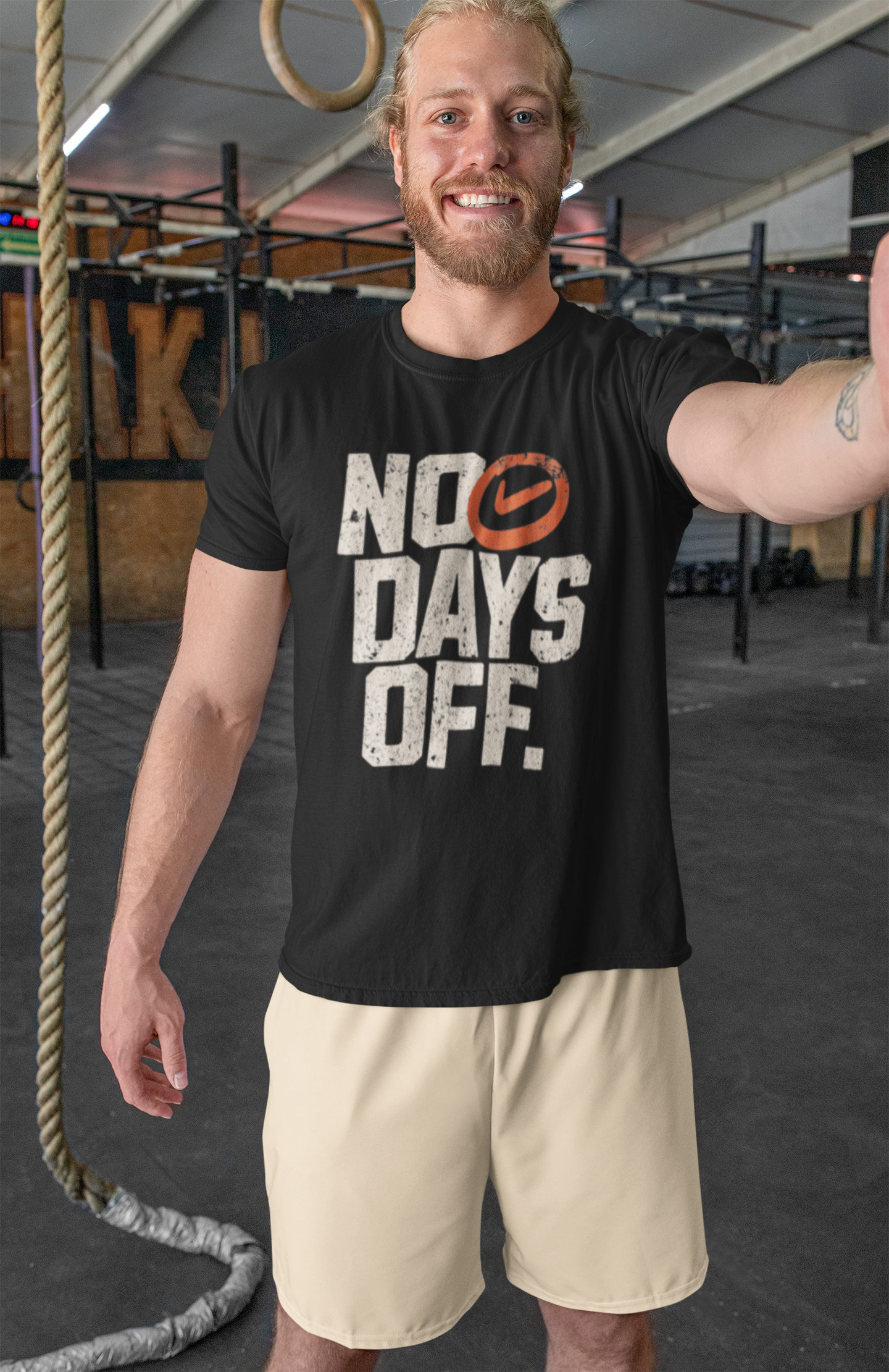 No Days Off Men’s Fitness T-Shirt