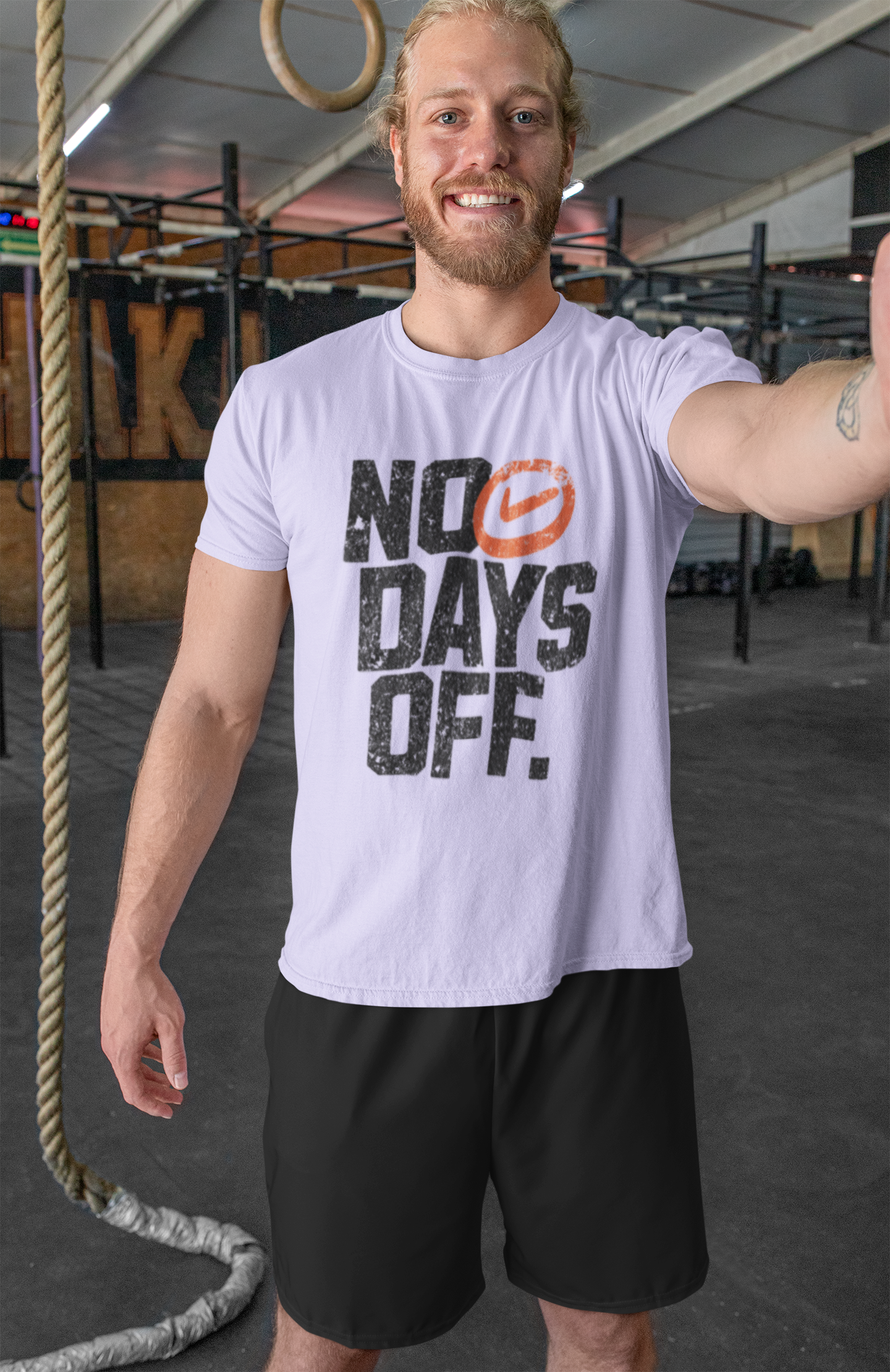 No Days Off Men’s Fitness T-Shirt