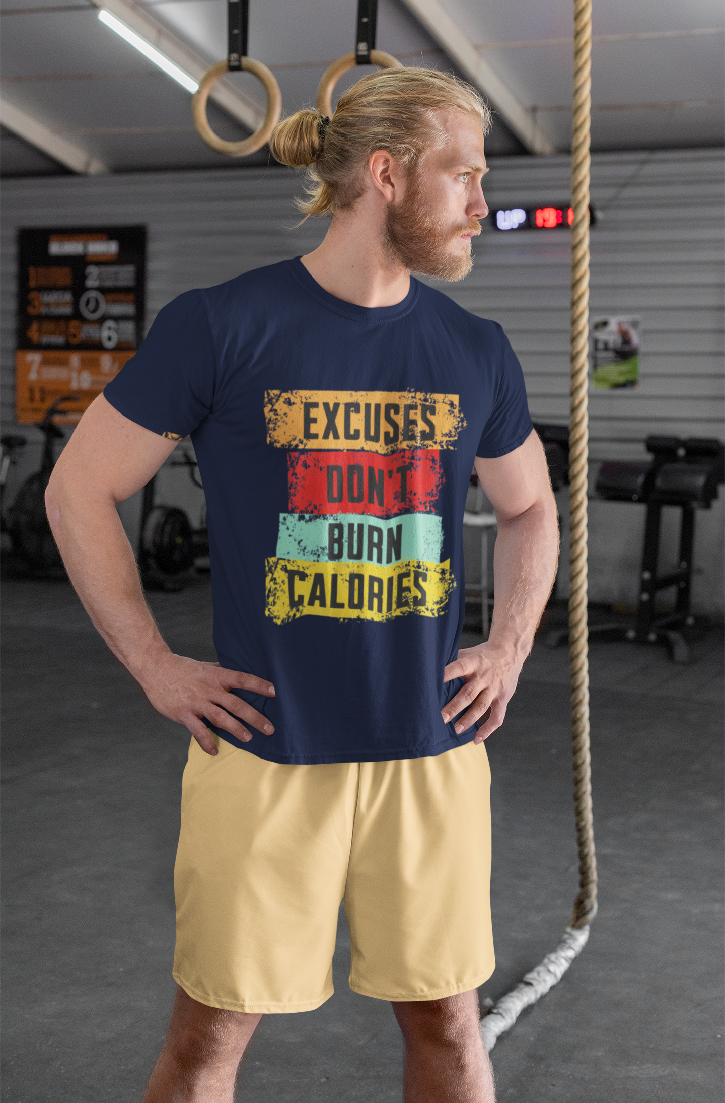 Men’s Motivational Gym T-Shirt