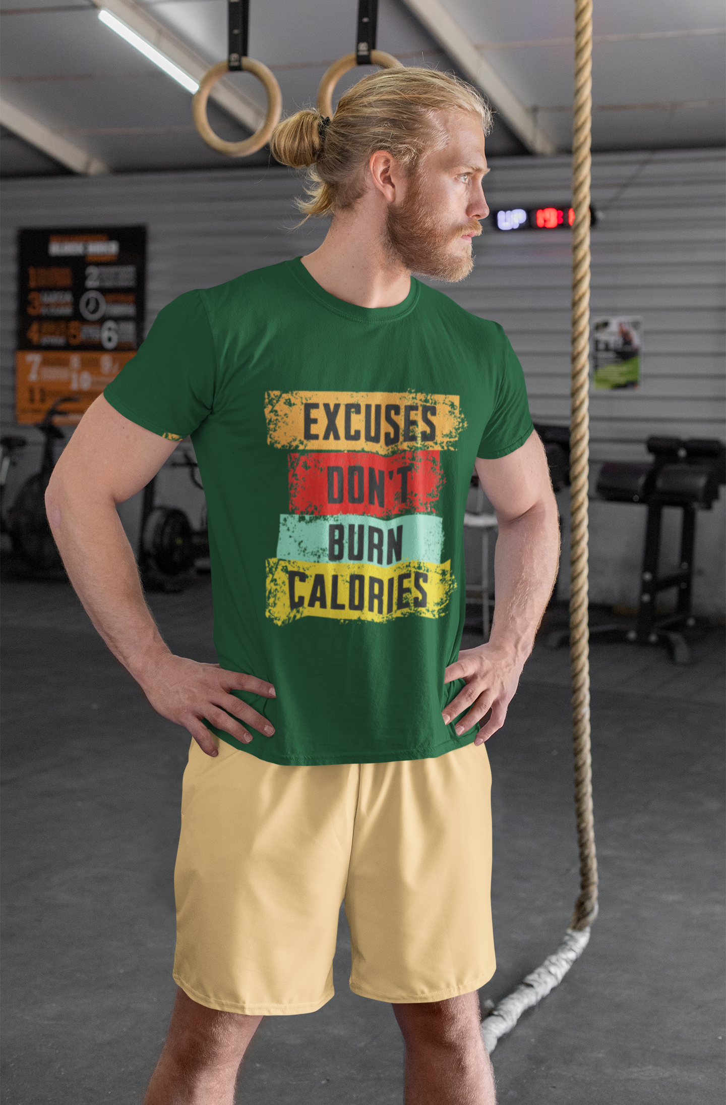Men’s Motivational Gym T-Shirt