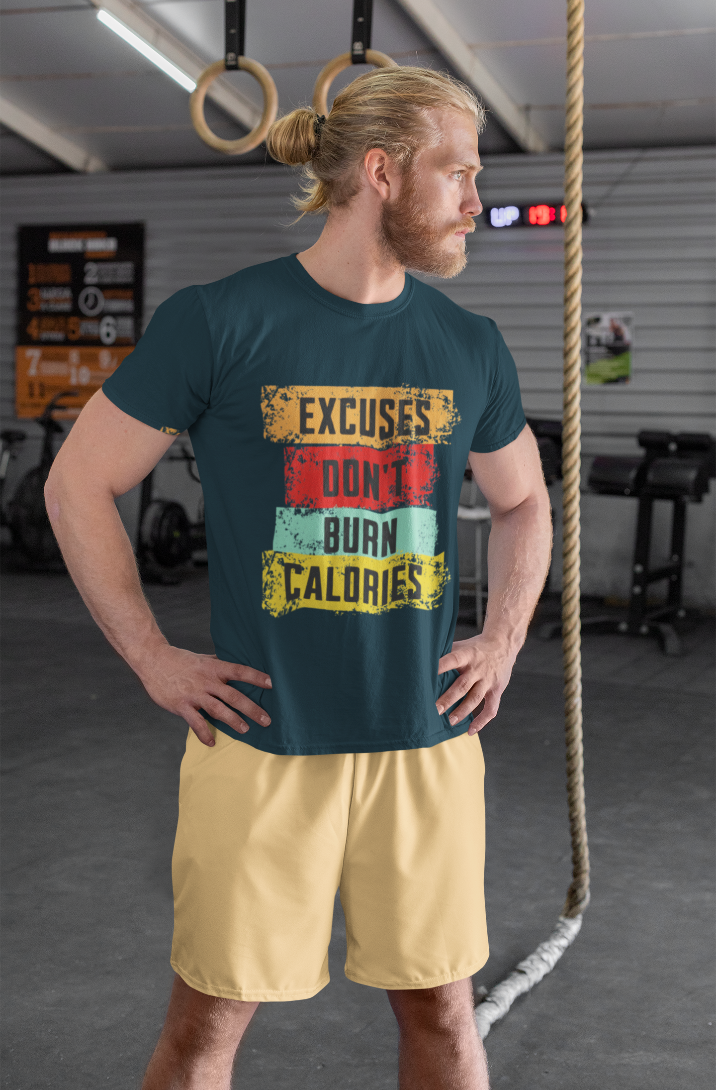 Men’s Motivational Gym T-Shirt