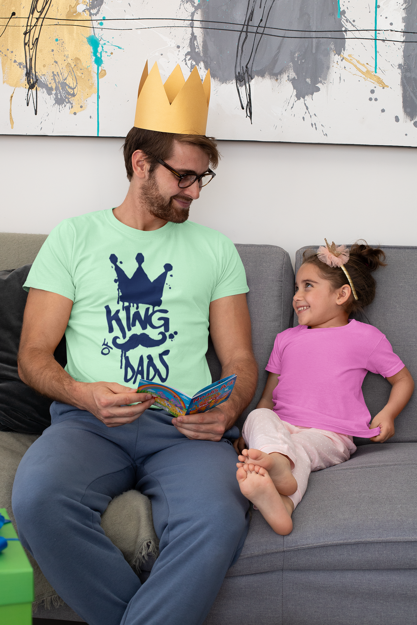 King of dads t-shirt- Father's Day gift