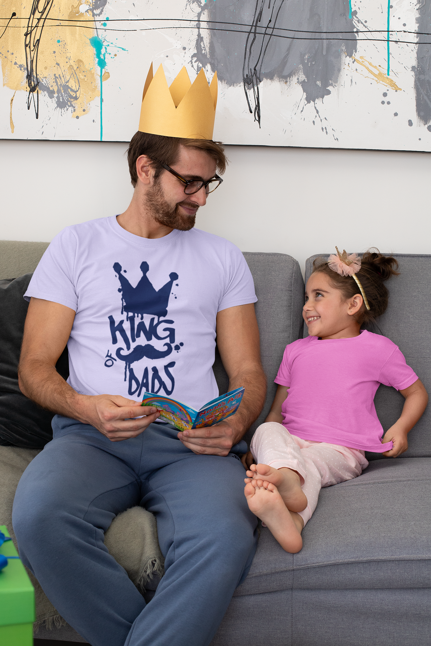 King of dads t-shirt- Father's Day gift