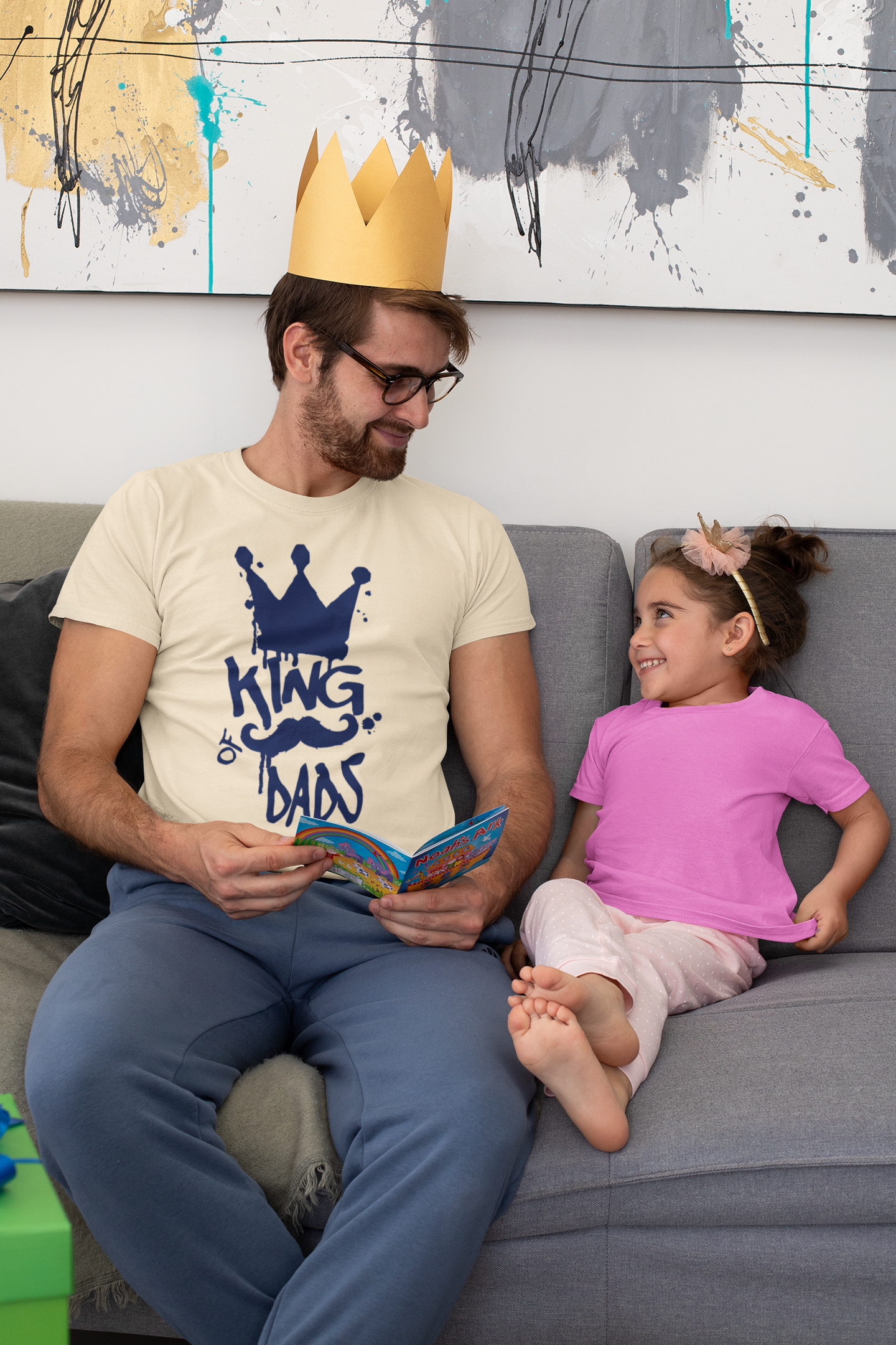 King of dads t-shirt- Father's Day gift