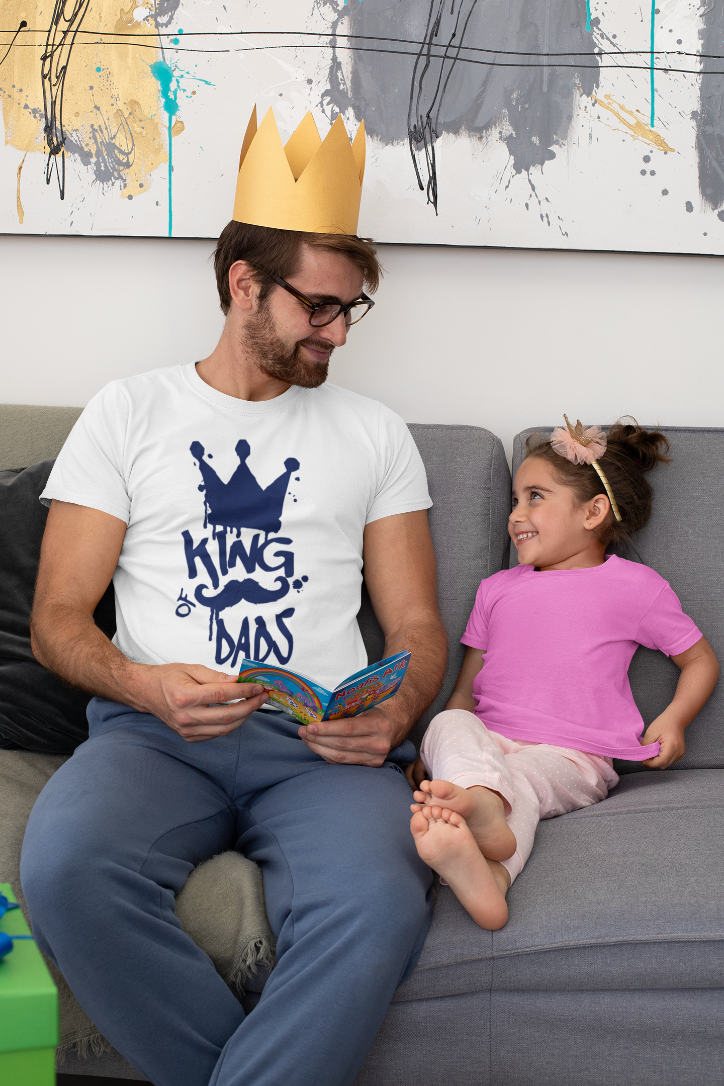 King of dads t-shirt- Father's Day gift