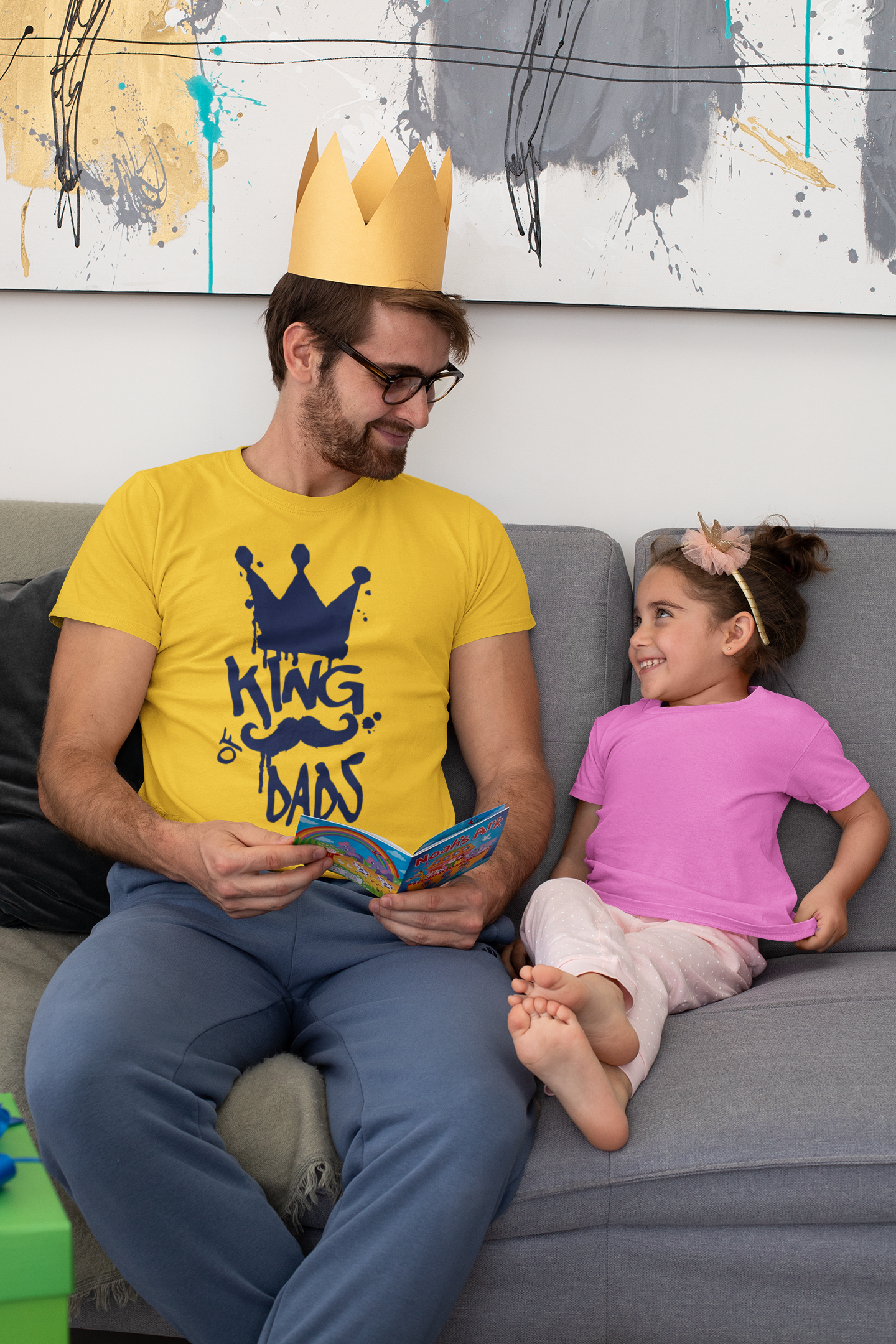 King of dads t-shirt- Father's Day gift