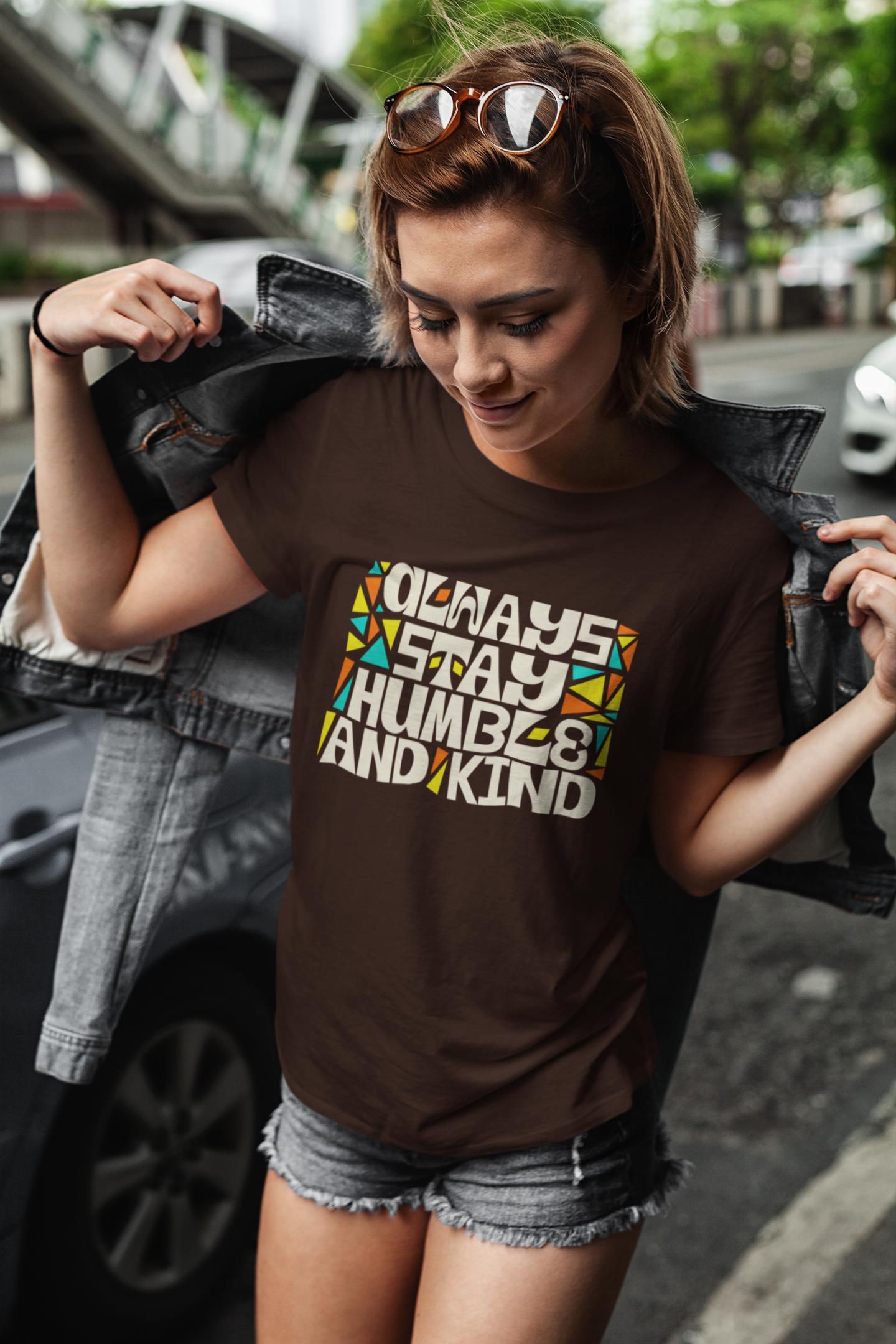 Always Stay Humble and Kind Women's T-Shirt | Positive Vibes Graphic Tee