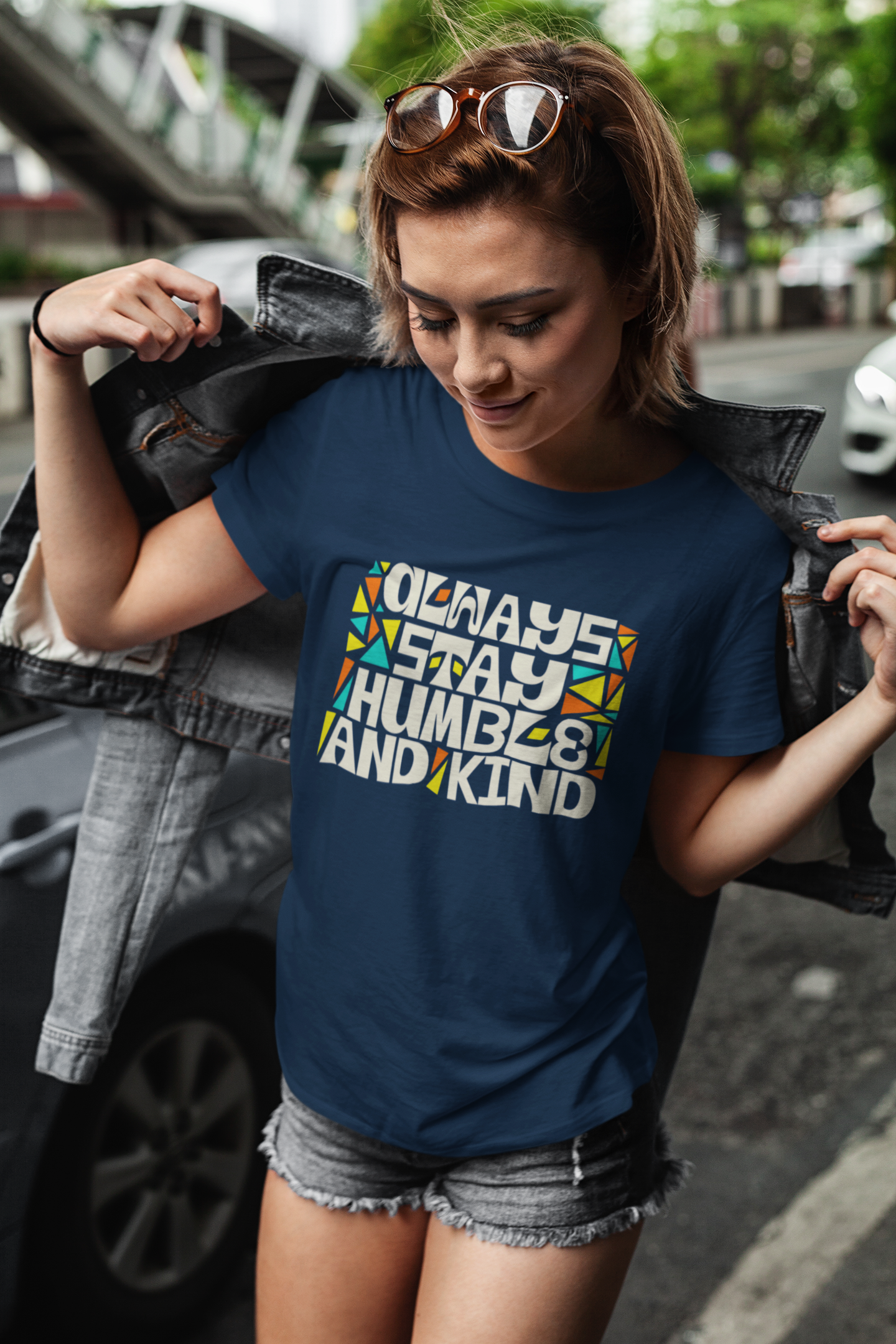 Always Stay Humble and Kind Women's T-Shirt | Positive Vibes Graphic Tee