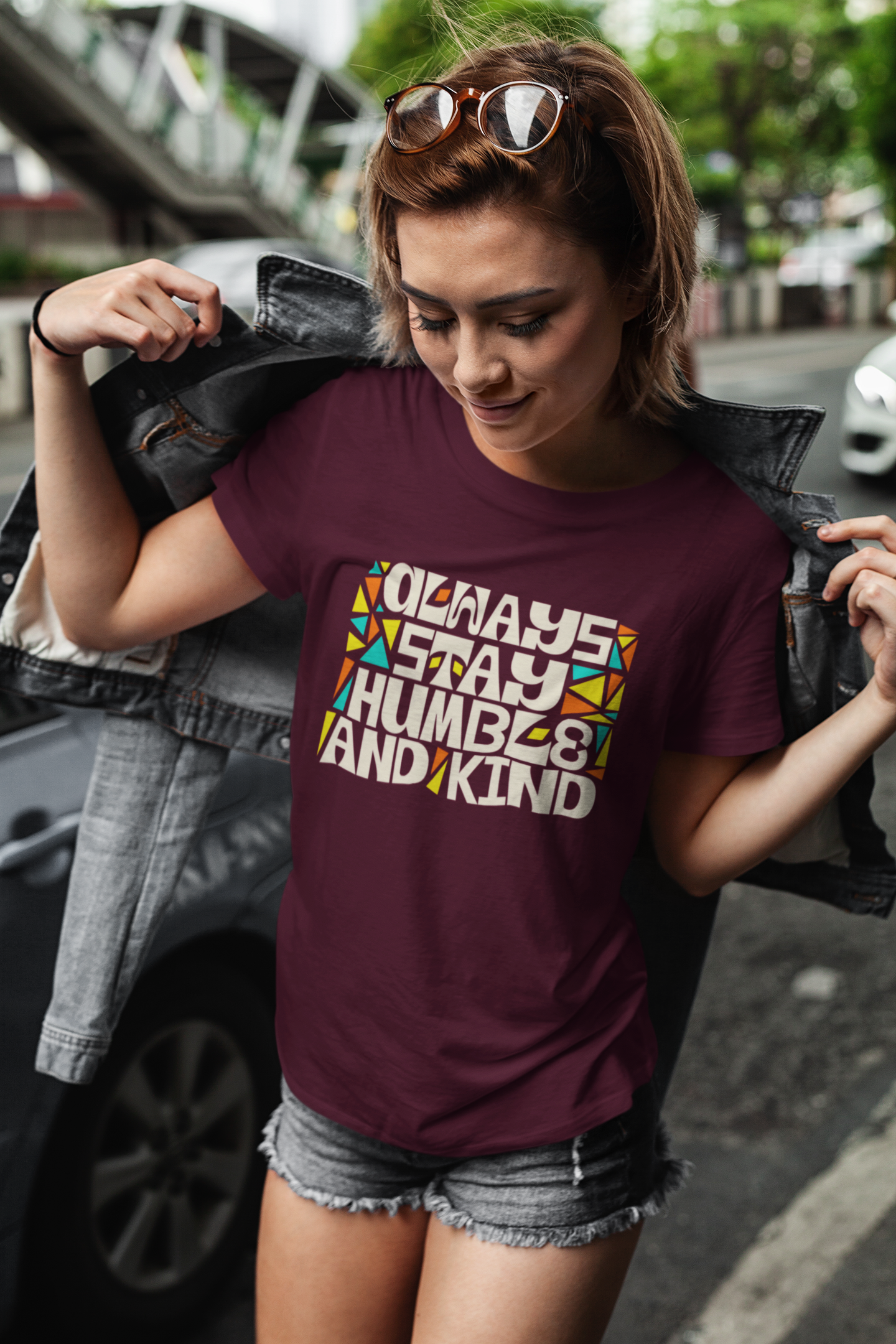 Always Stay Humble and Kind Women's T-Shirt | Positive Vibes Graphic Tee