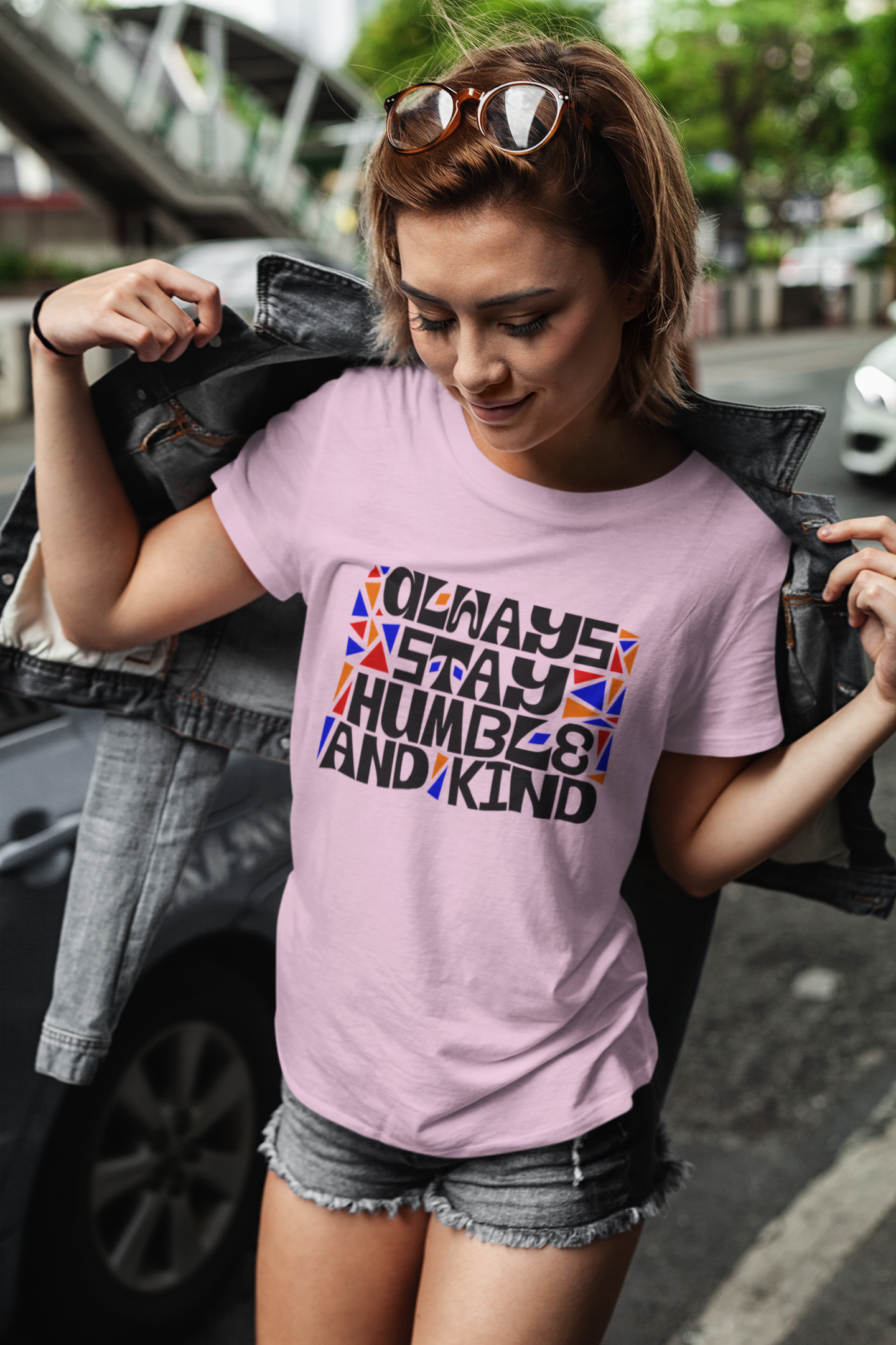 Always Stay Humble and Kind Women's T-Shirt | Positive Vibes Graphic Tee