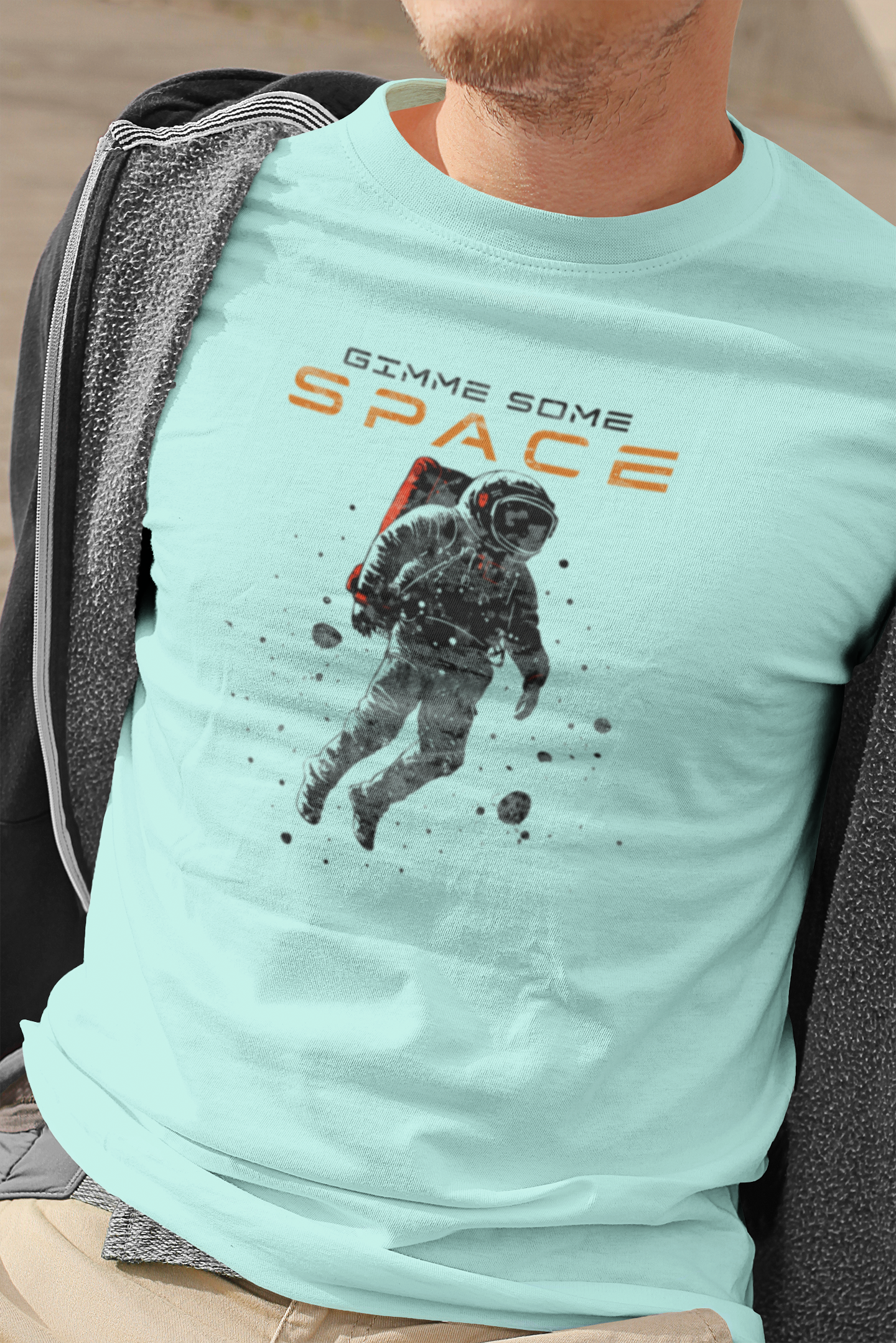 Astronaut 'Gimme Some Space' Graphic Men's T-Shirt