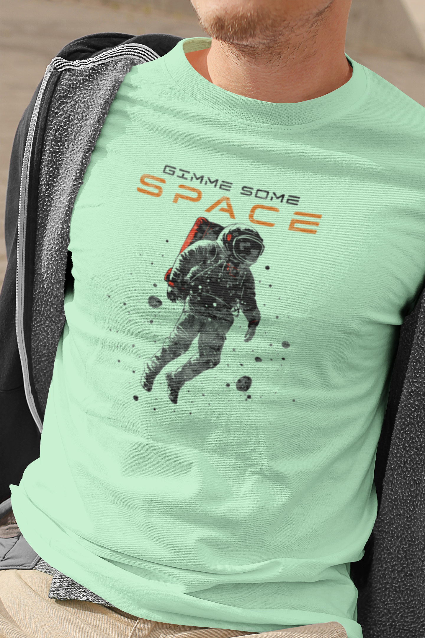 Astronaut 'Gimme Some Space' Graphic Men's T-Shirt