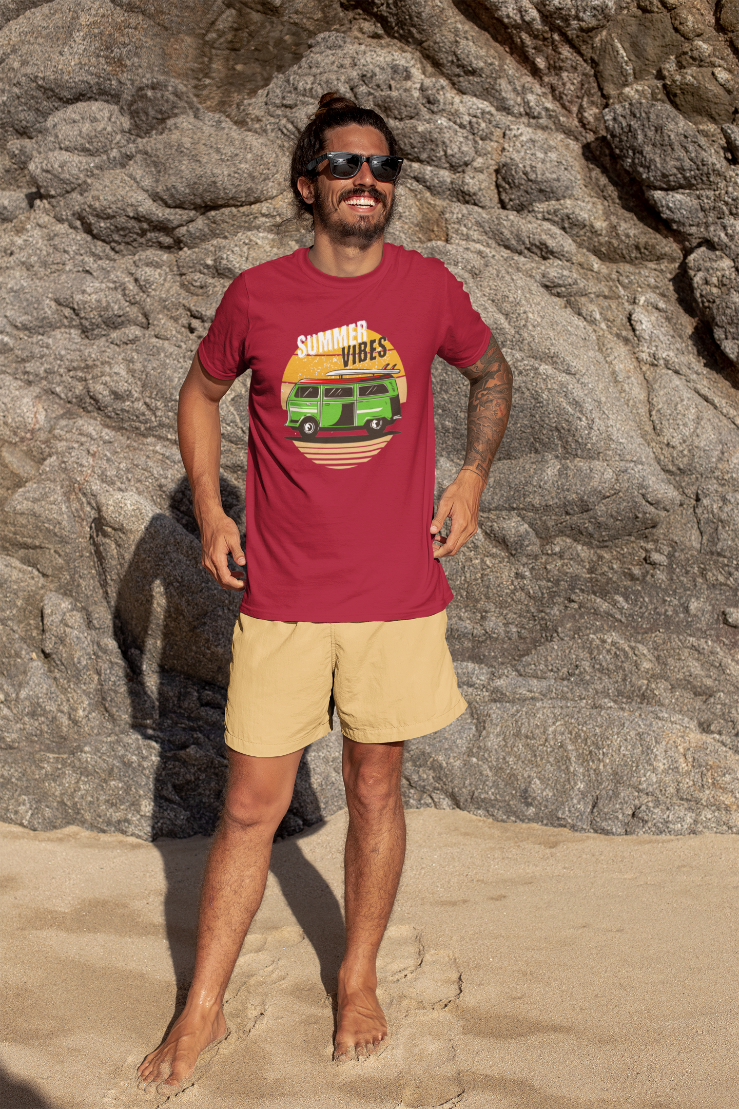 Retro Summer Vibes Men's T-Shirt