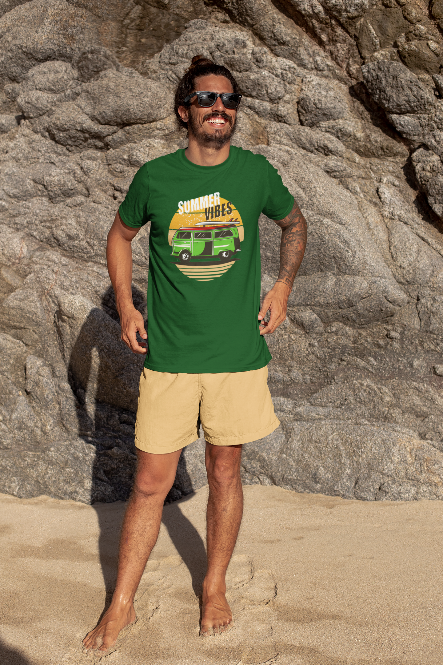 Retro Summer Vibes Men's T-Shirt