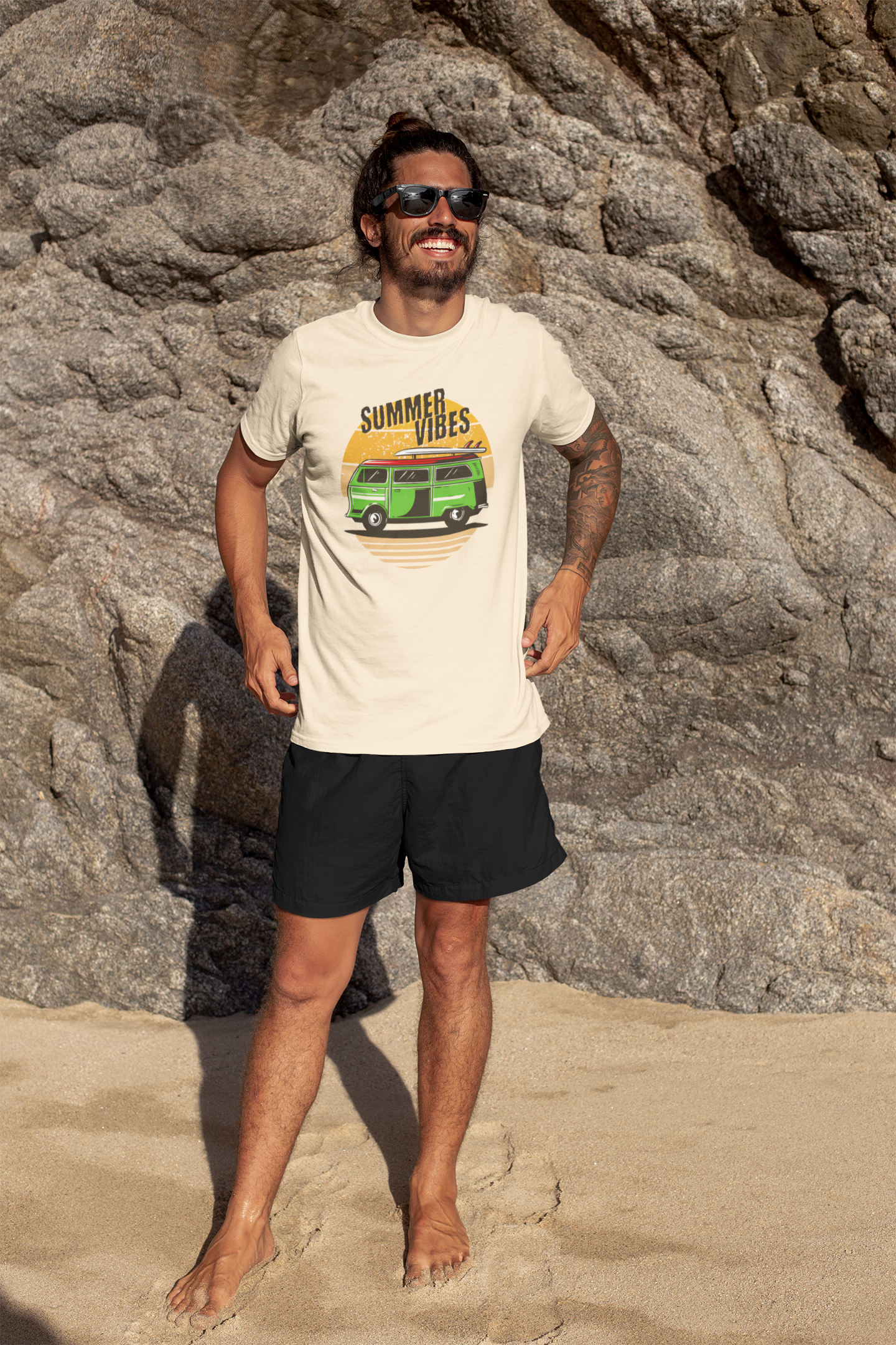 Retro Summer Vibes Men's T-Shirt
