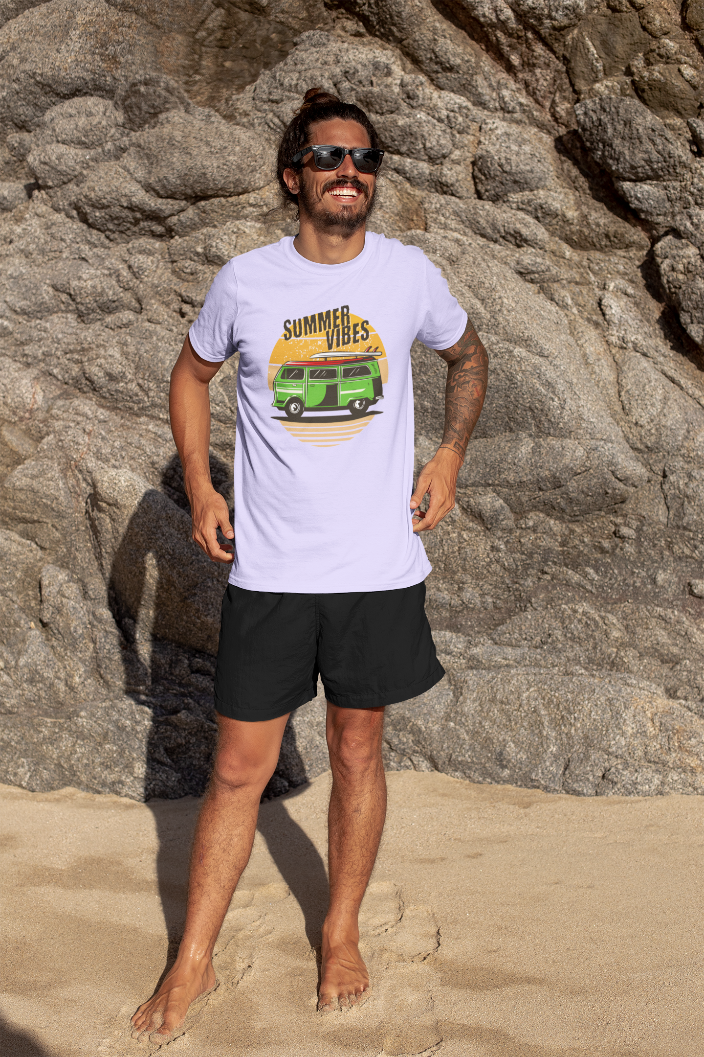 Retro Summer Vibes Men's T-Shirt