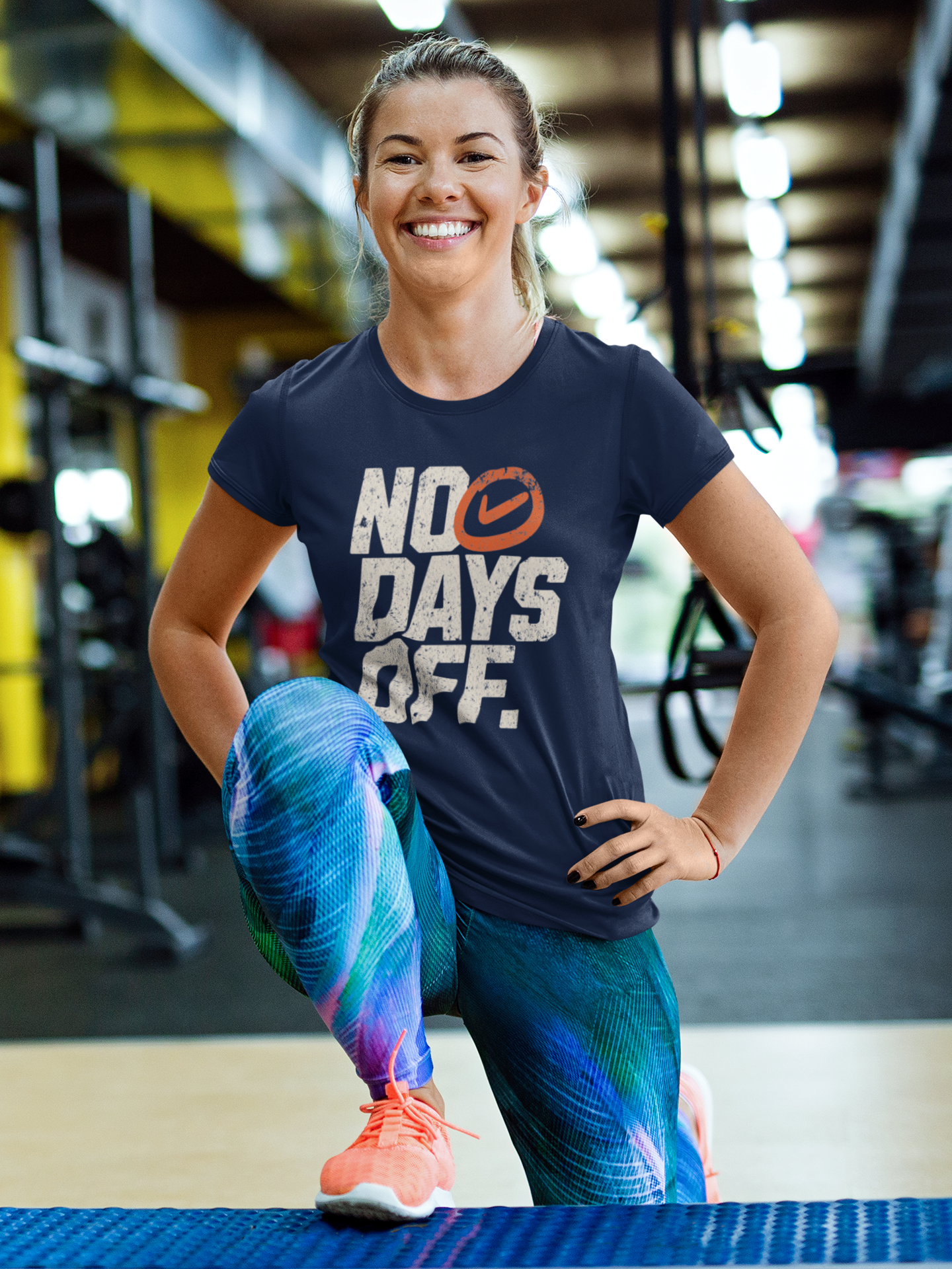 No Days Off Women’s Fitness T-Shirt